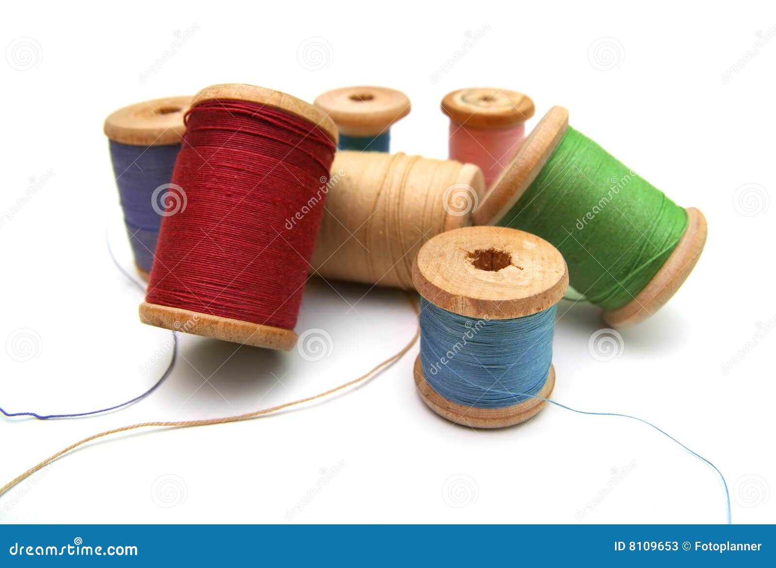 Spools of thread stock image. Image of variety, spools - 8109653