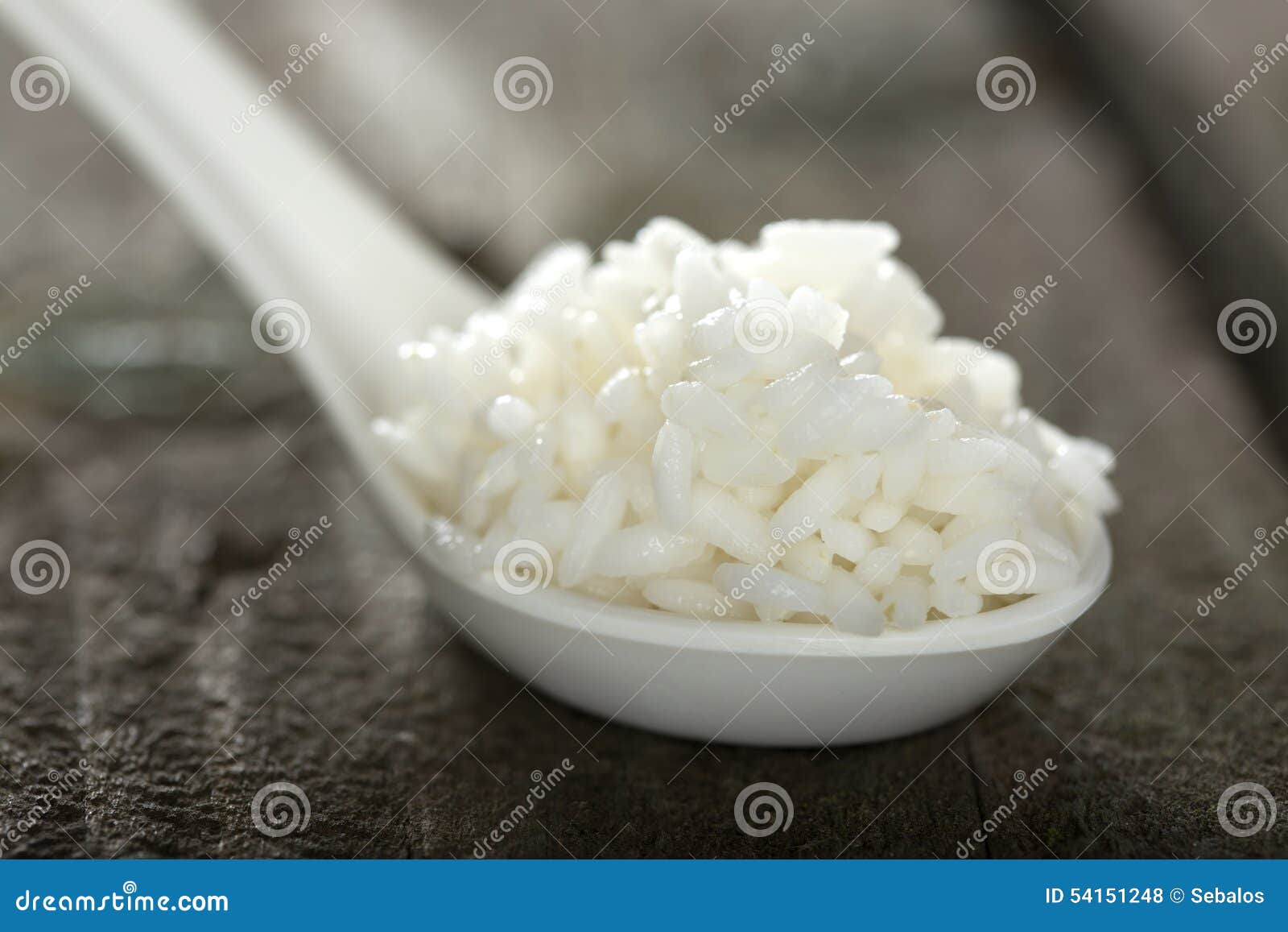 Spoon full of rice stock photo. Image of nature, basmati 54151248