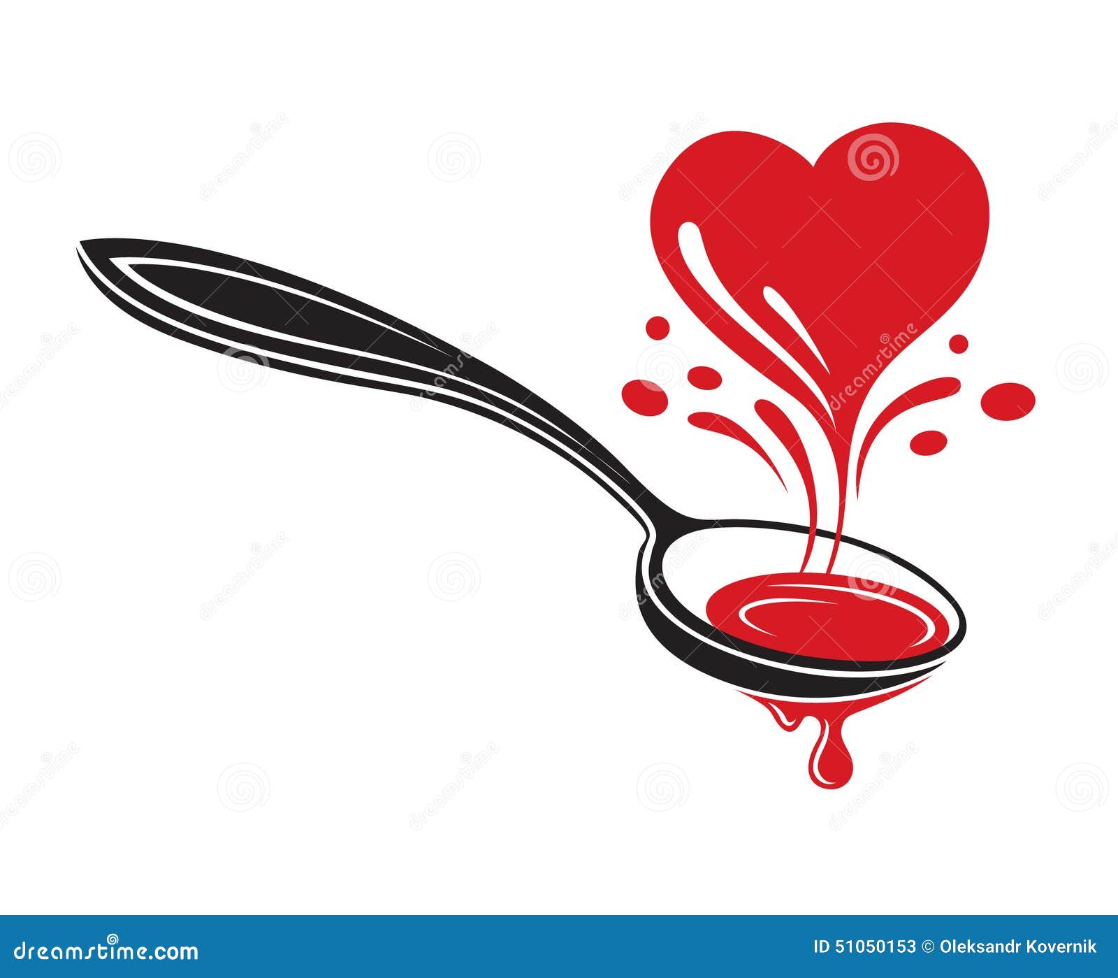 spoon and heart