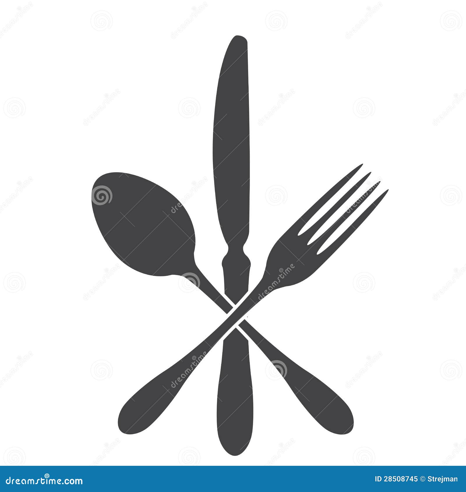 Knife And Fork Crossed