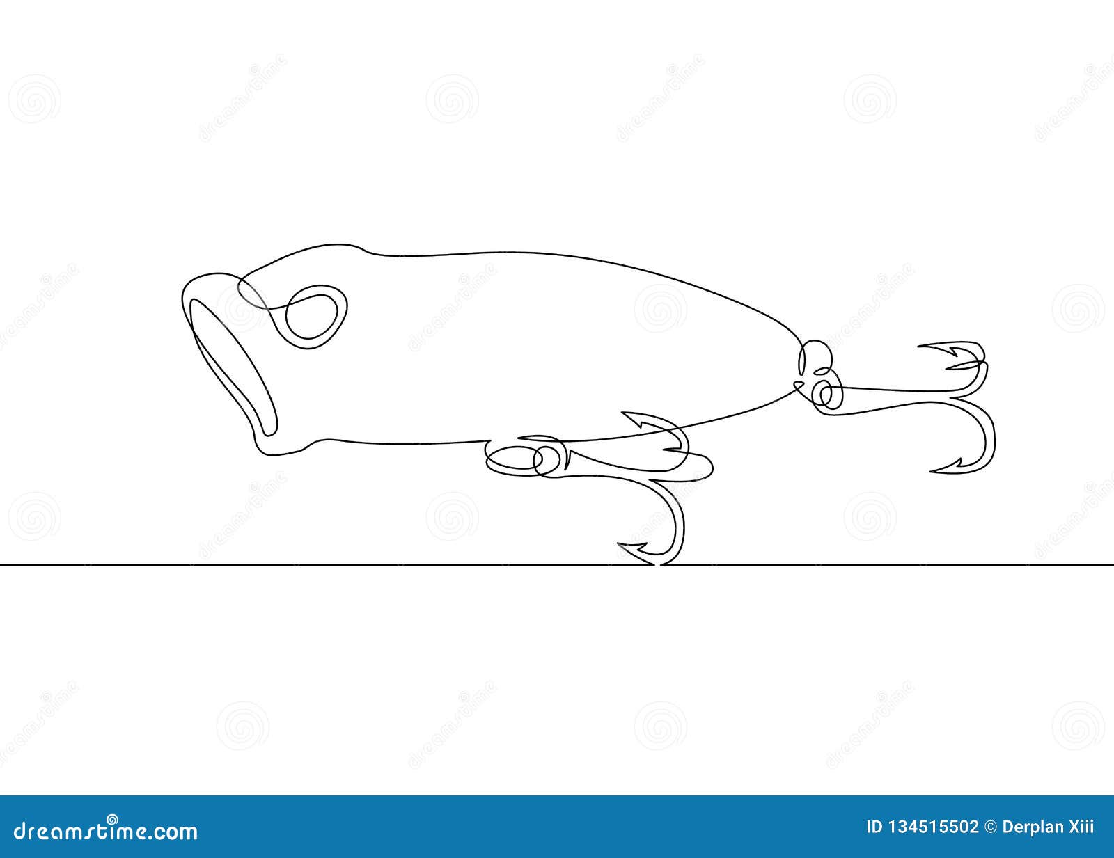 Spoons Wobbler Popper Crank Stock Vector - Illustration of fisherman,  angling: 134515502