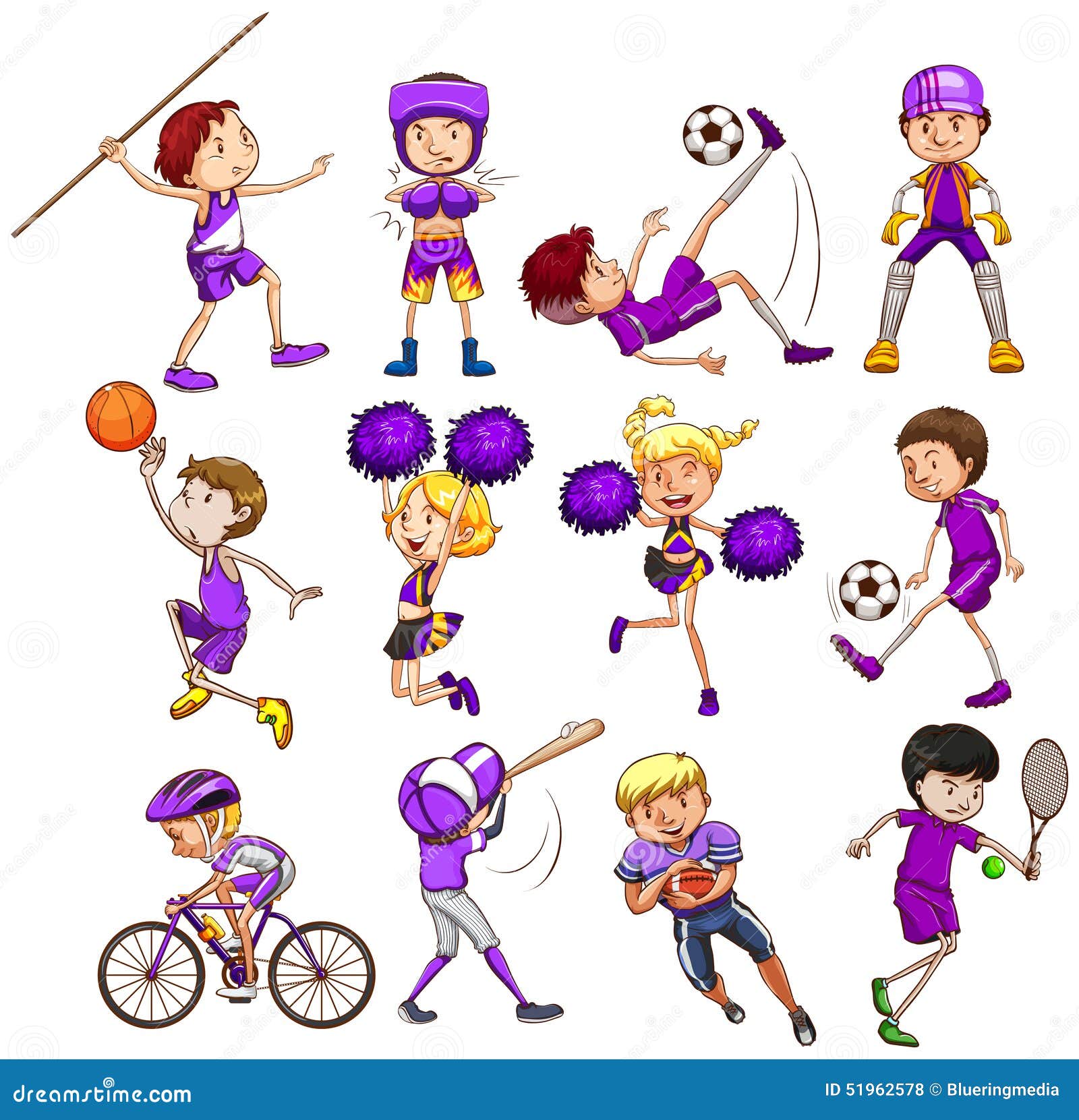 Sport Vektor Abbildung Illustration Von Sport