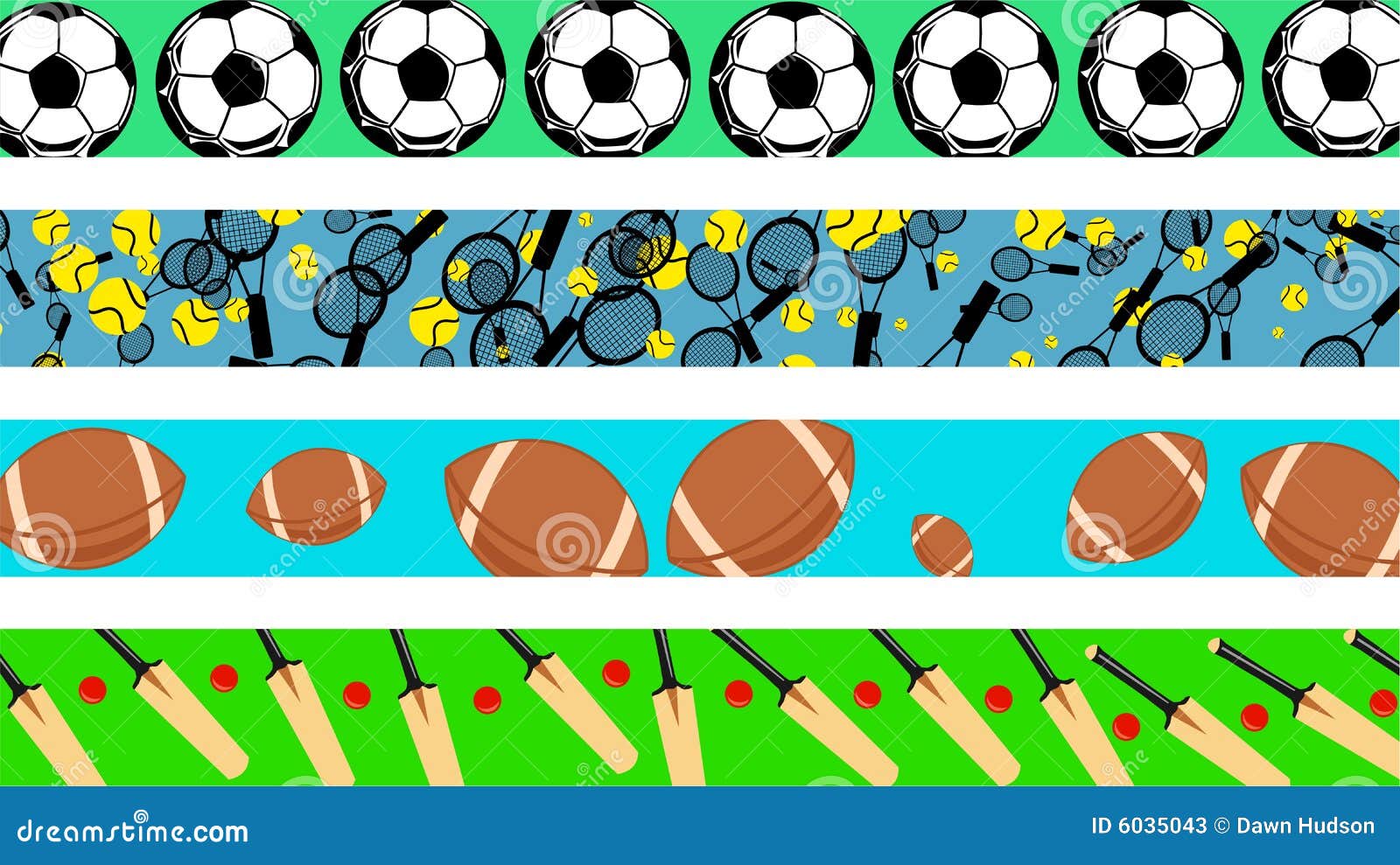 Sport Borders Stock Photos Image 6035043