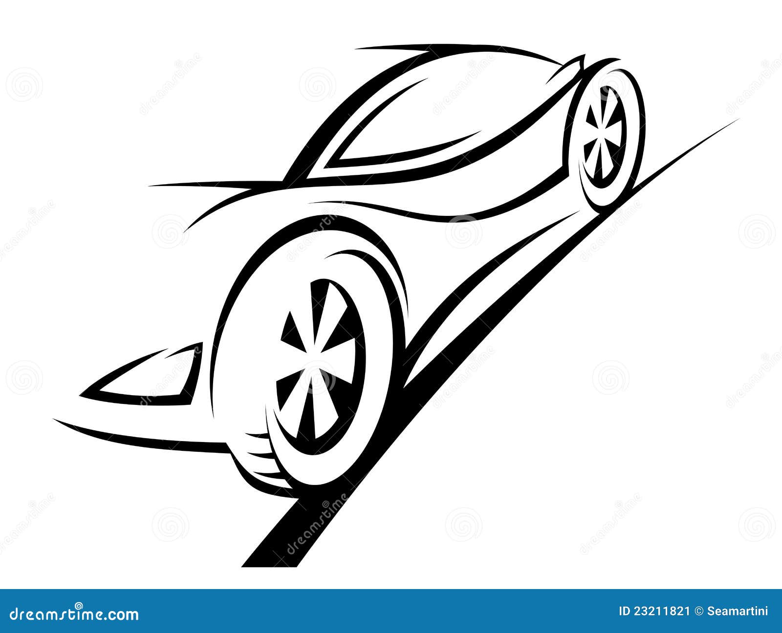Sport car stock vector. Image of concept, shape, racing - 23211821