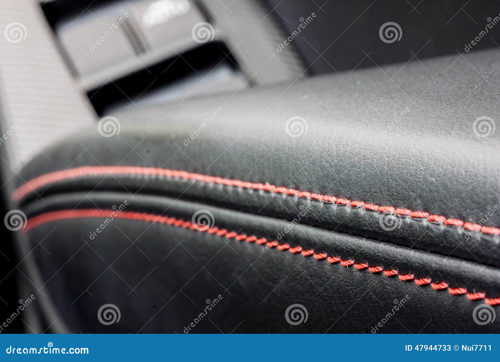Sport car leather trimming stock image. Image of seat 47944733