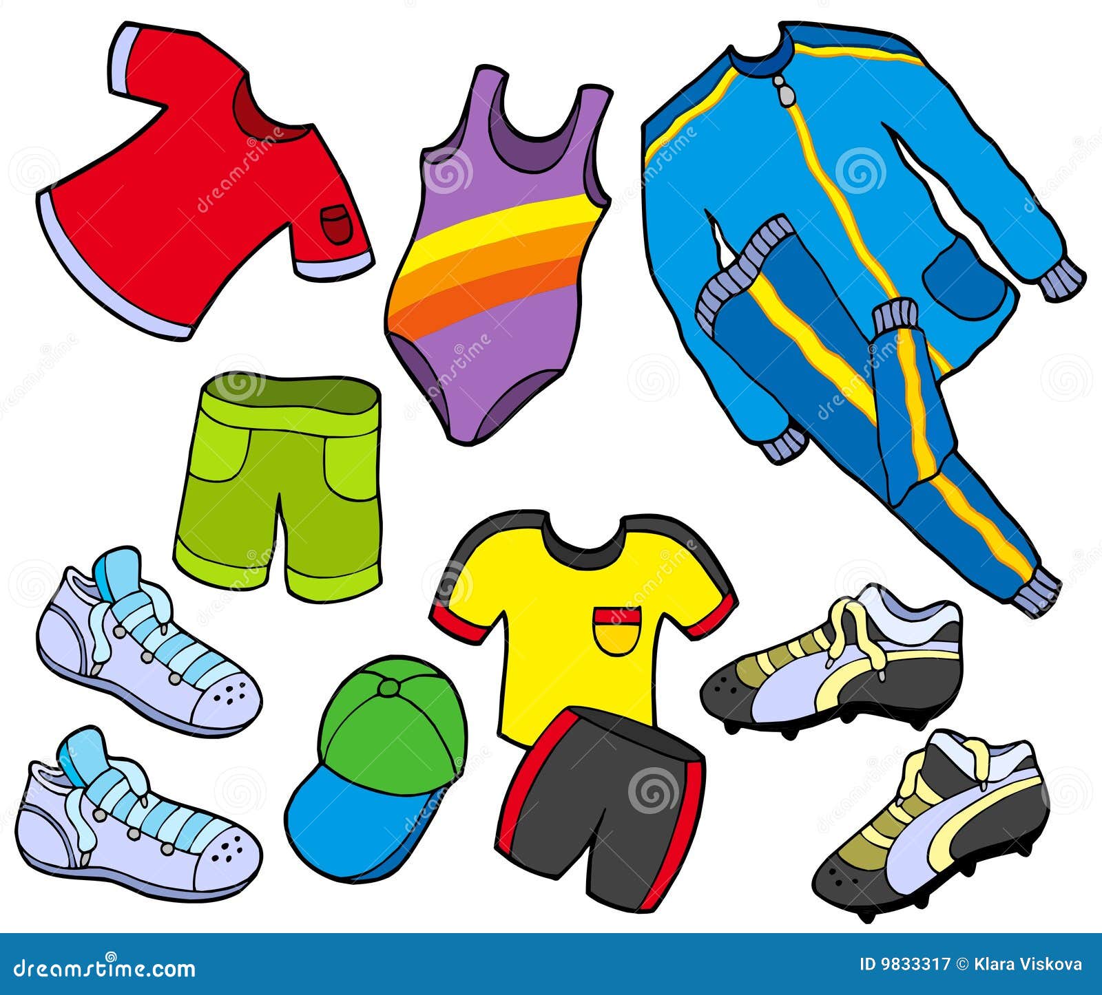 Sport Clothes Stock Illustrations – 107,935 Sport Clothes Stock