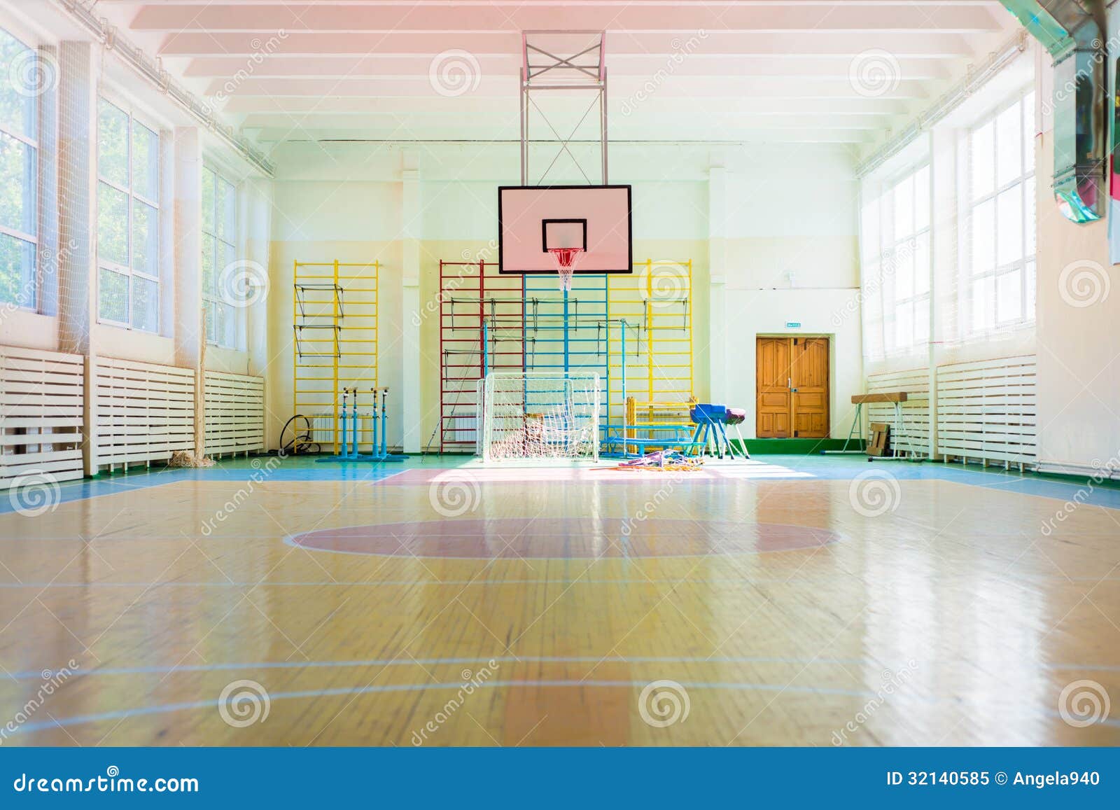Sport Complex in Russian School Stock Image Image of athletics
