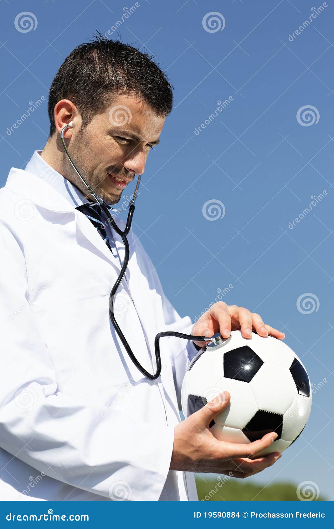 Sport doctor stock photo. Image of medic, face, care 19590884