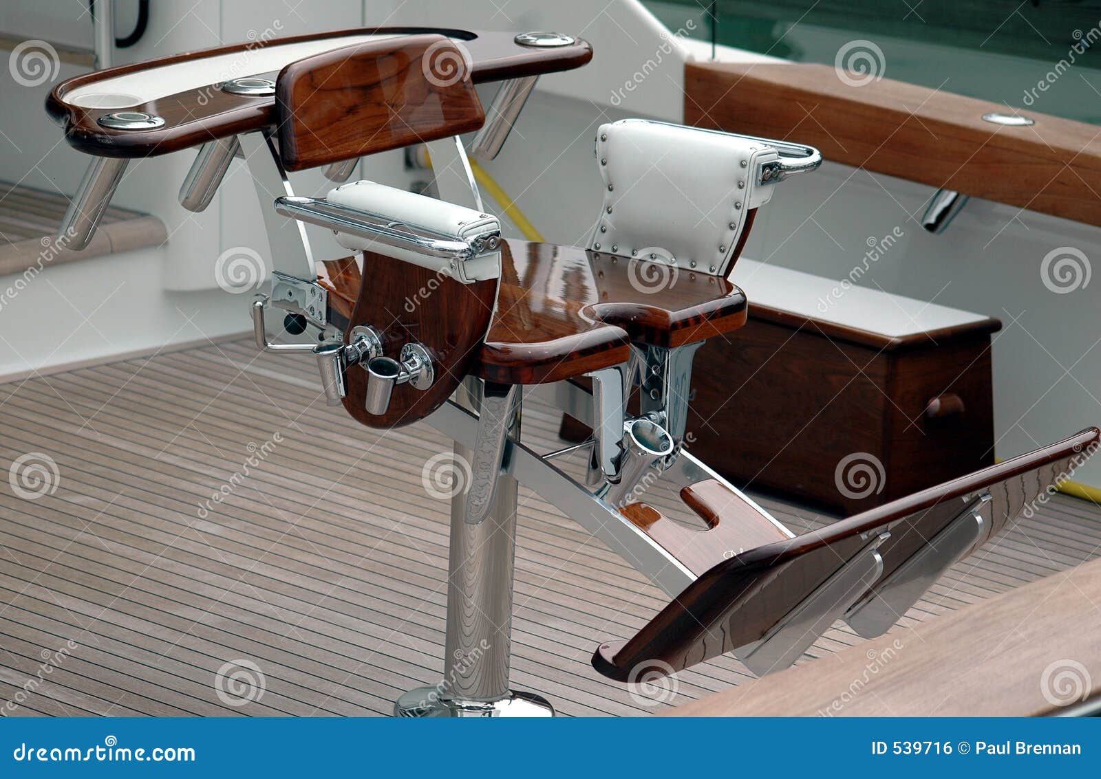 sport fishing chair stock photo. image of game, fish