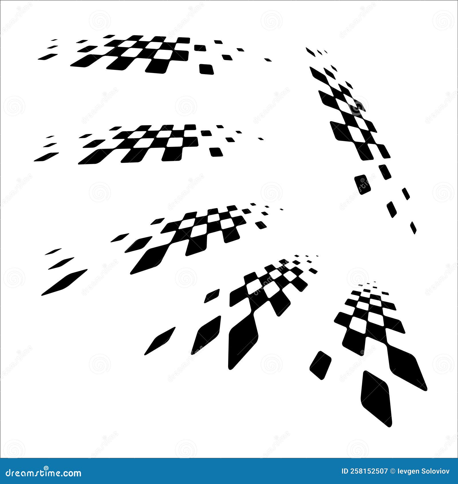 Sport Flags Lines Silhouettes Isometric Stock Vector Illustration of