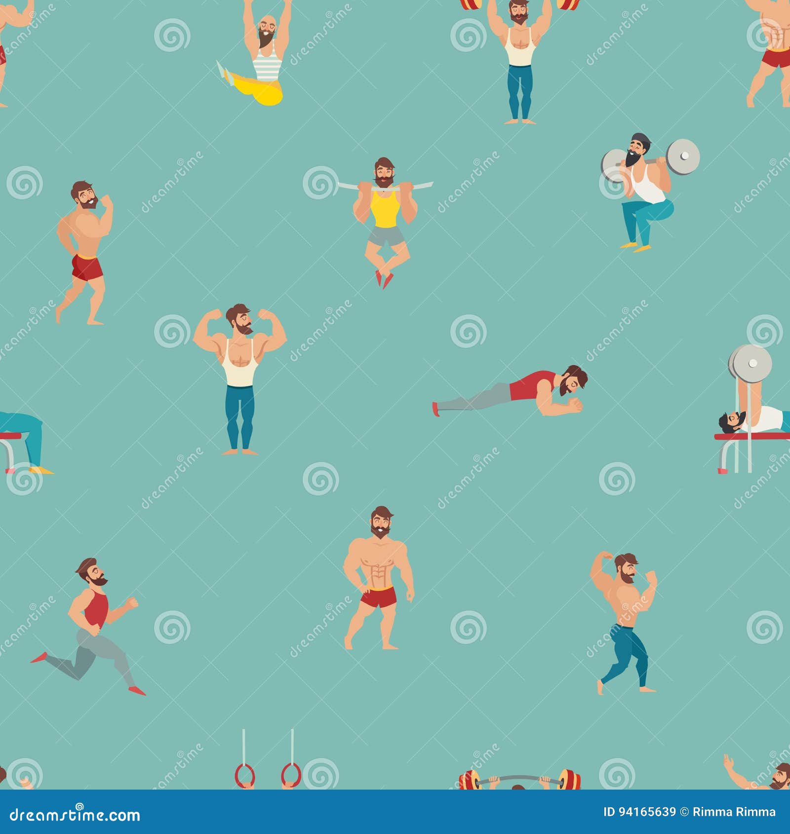 Sport and Gym Vector Pattern Stock Vector - Illustration of fitness, logo: 94165639 Sport and Gym Vector Pattern Stock Vector - Illustration of fitness, logo: 94165639