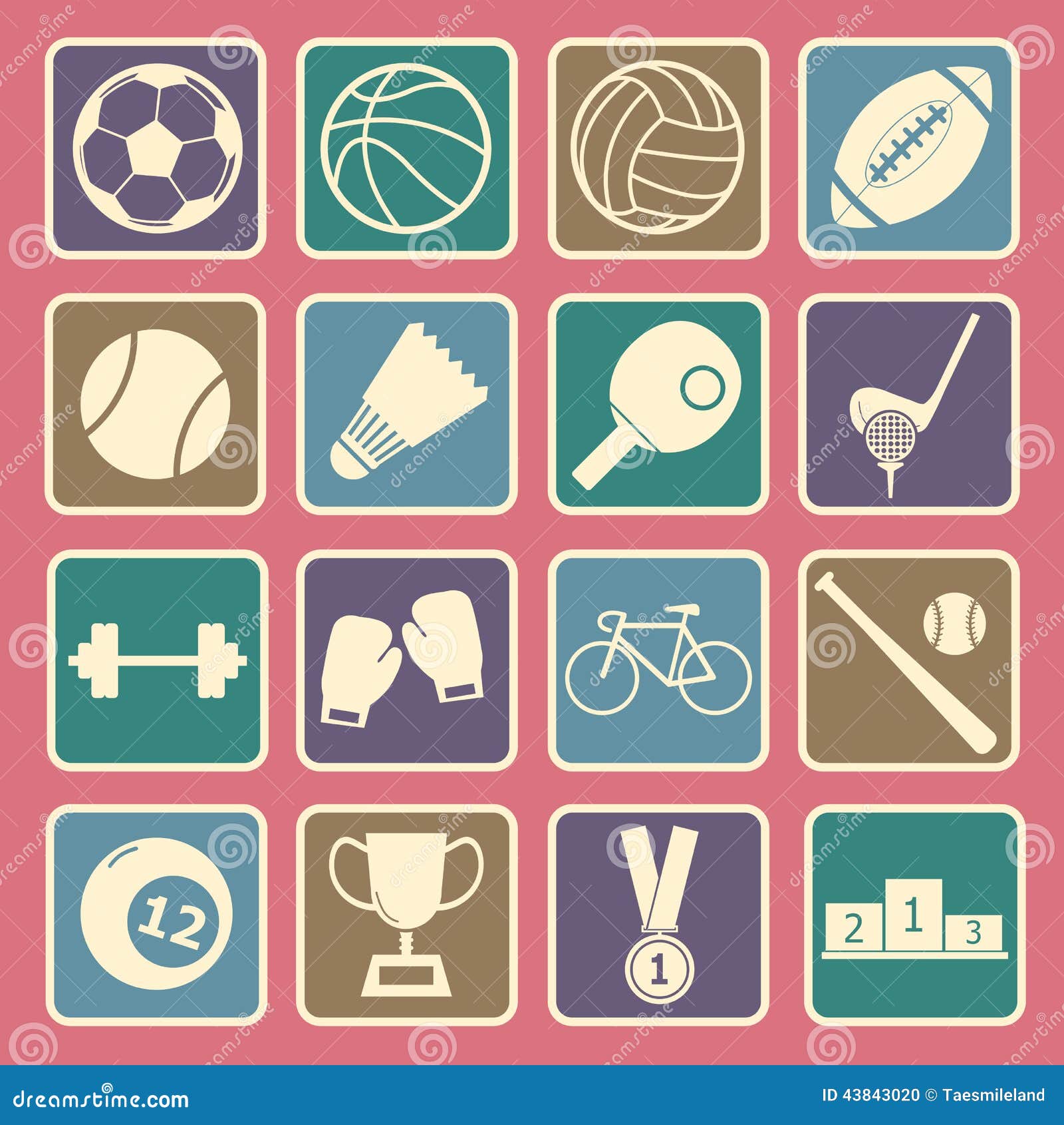 Sport icon stock vector. Illustration of sport, games 43843020