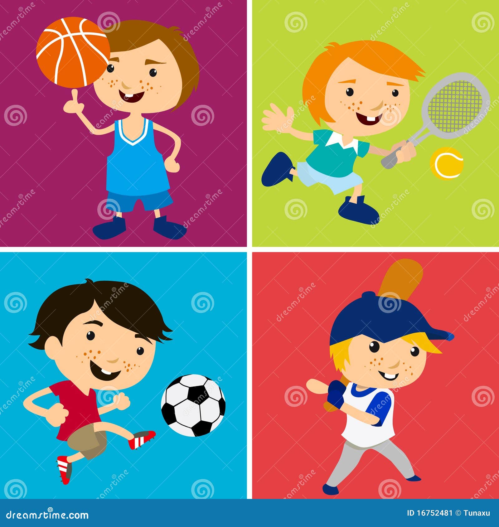 Sport Kids Stock Illustrations – 57,644 Sport Kids Stock