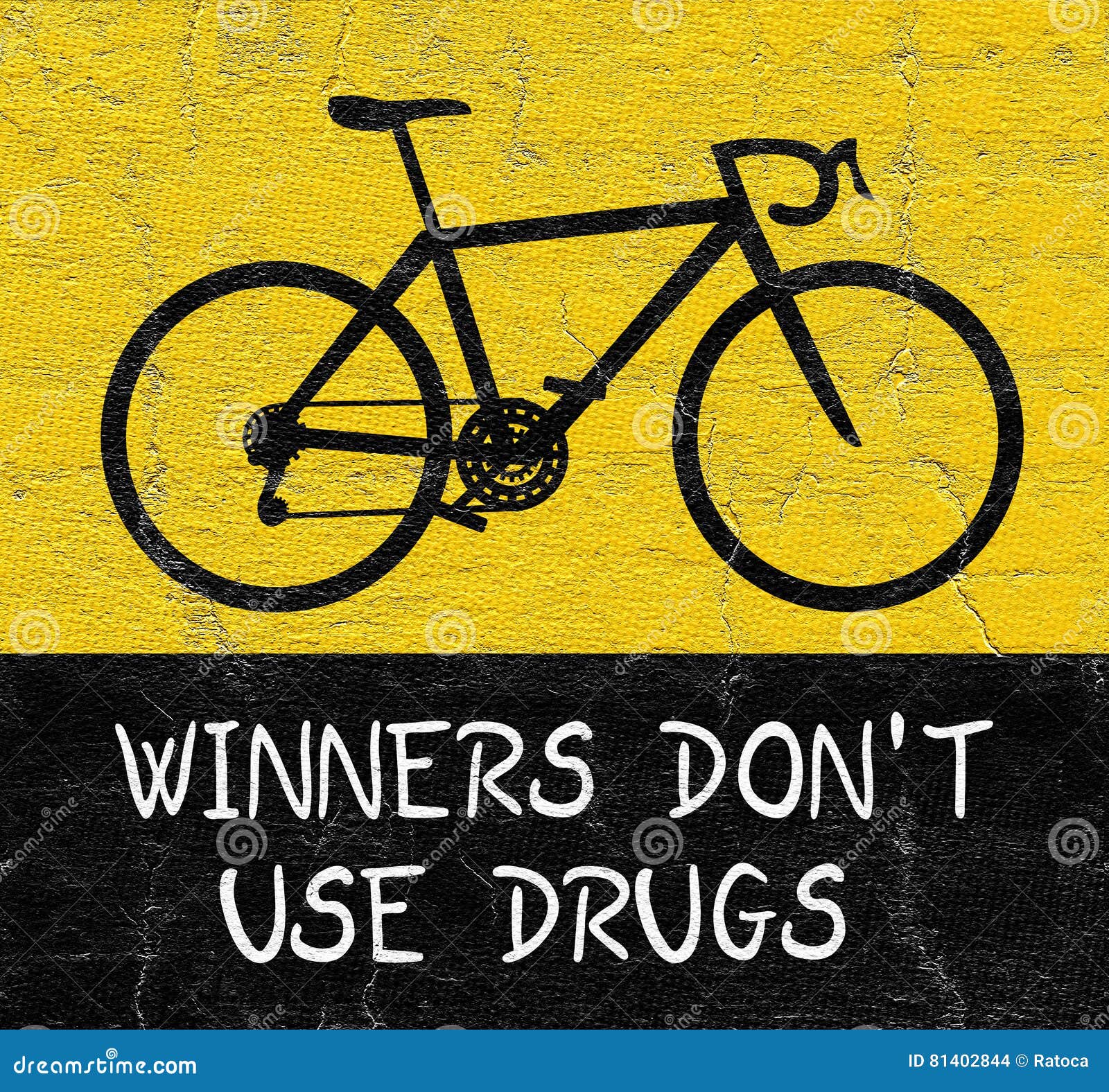 Sport no drug stock illustration. Illustration of objection 81402844