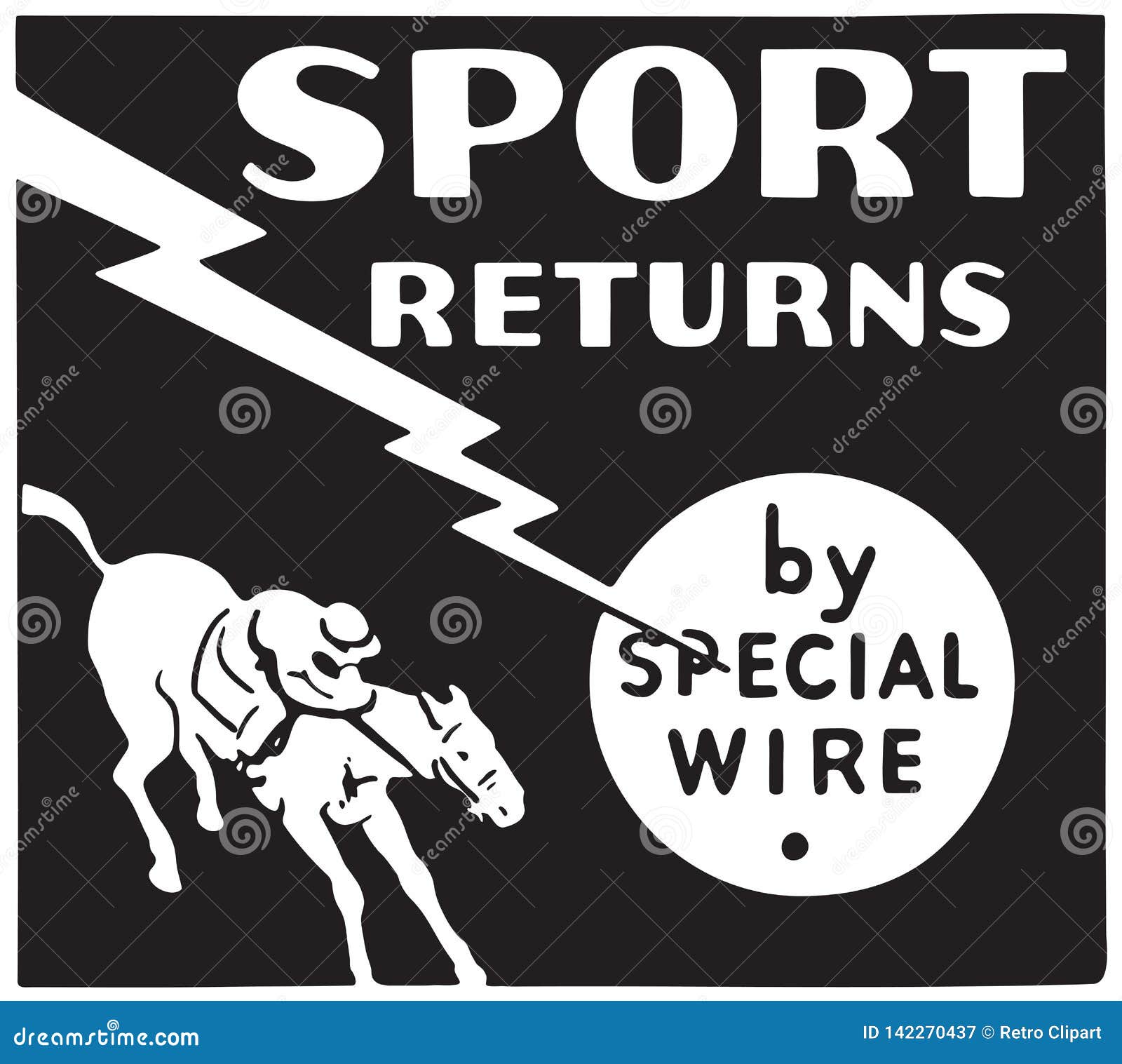 Sport Returns stock illustration. Illustration of graphics 142270437