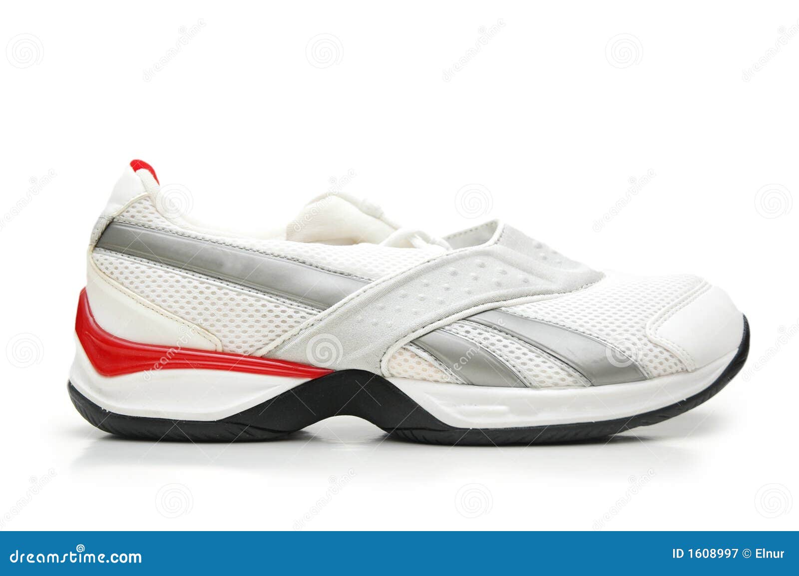Sport Shoe isolated stock image. Image of clothing, boot - 1608997