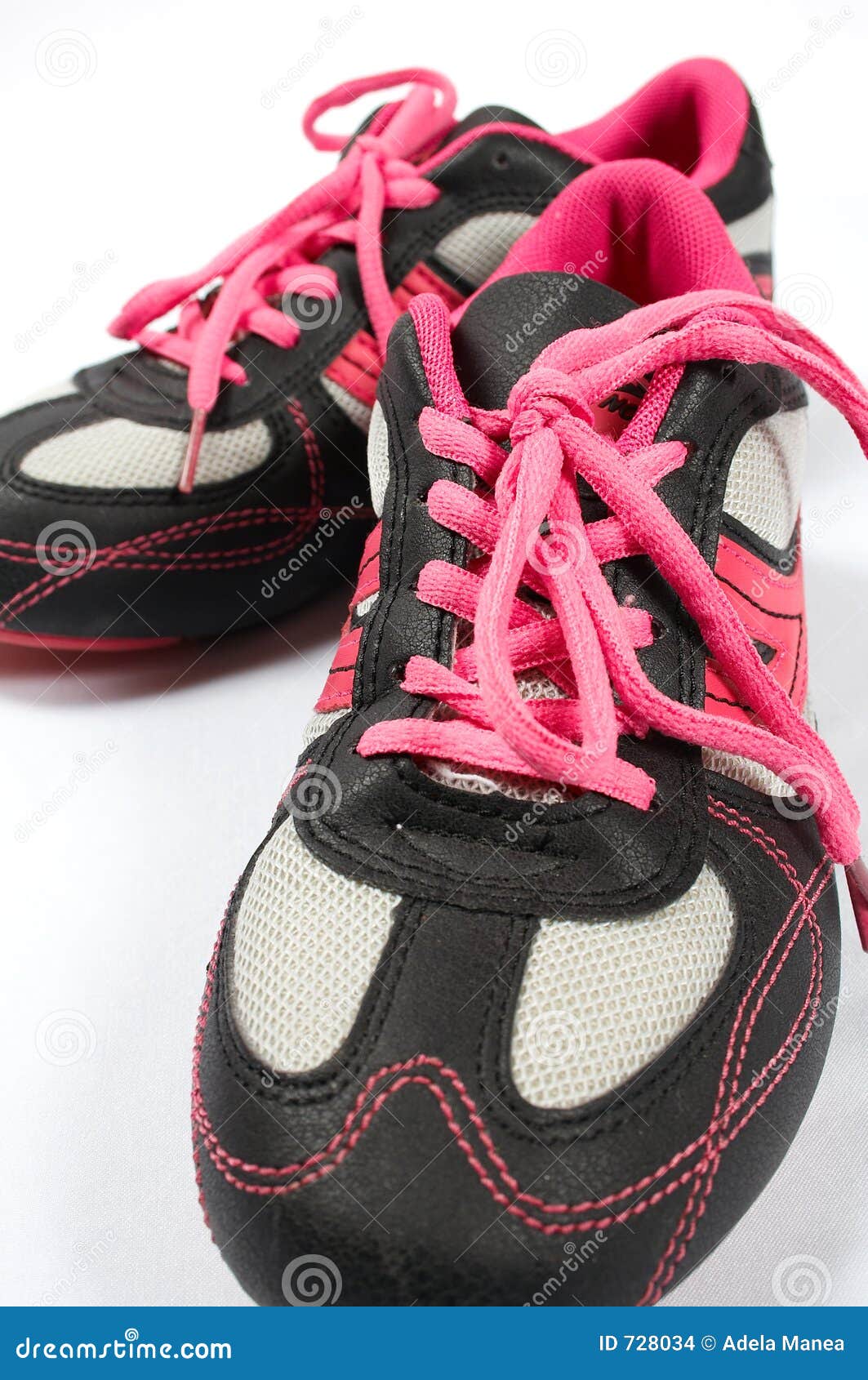 Sport shoes 05 stock photo. Image of walk, sport, pink - 728034