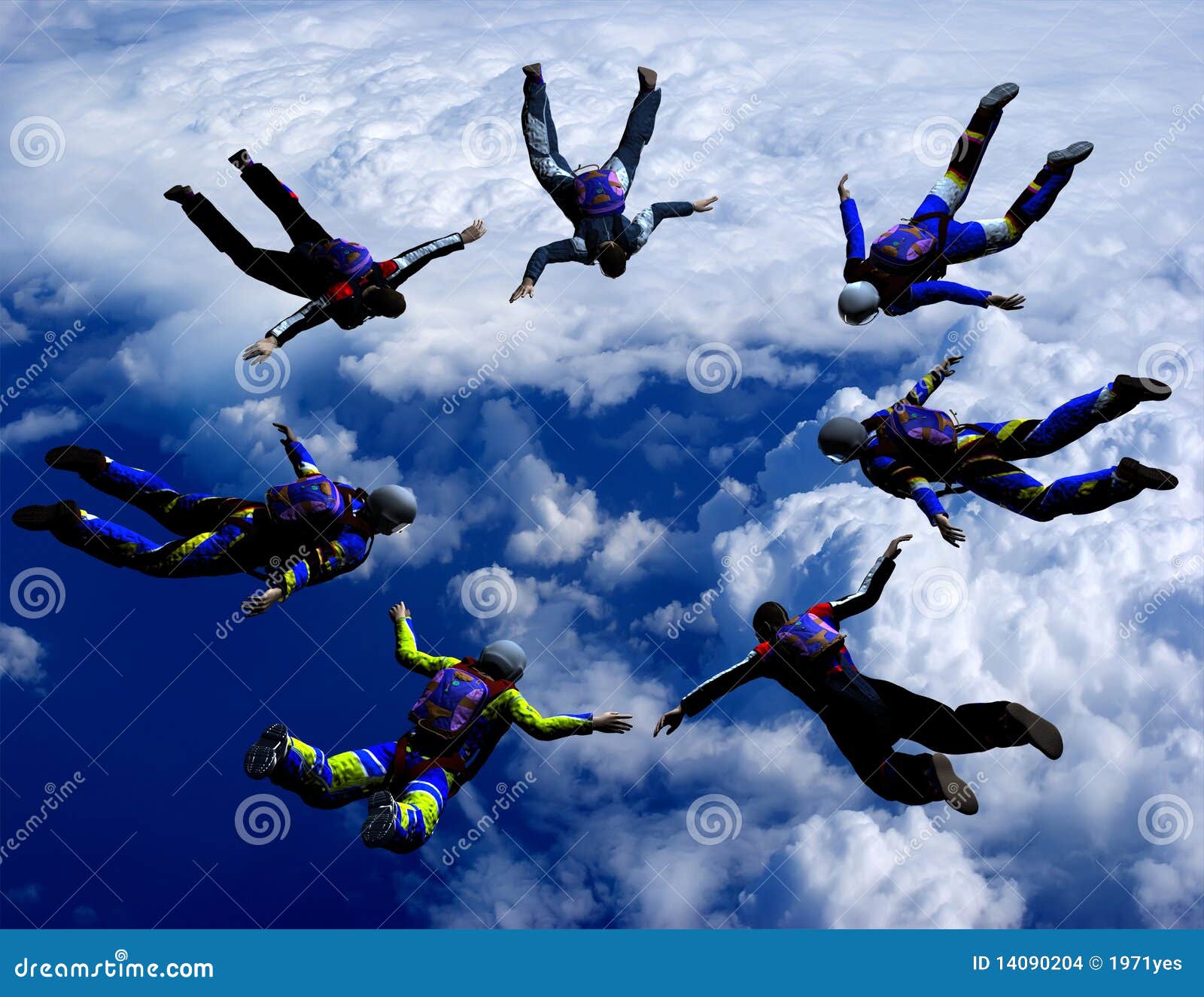 Sport is in sky stock illustration. Illustration of speed - 14090204