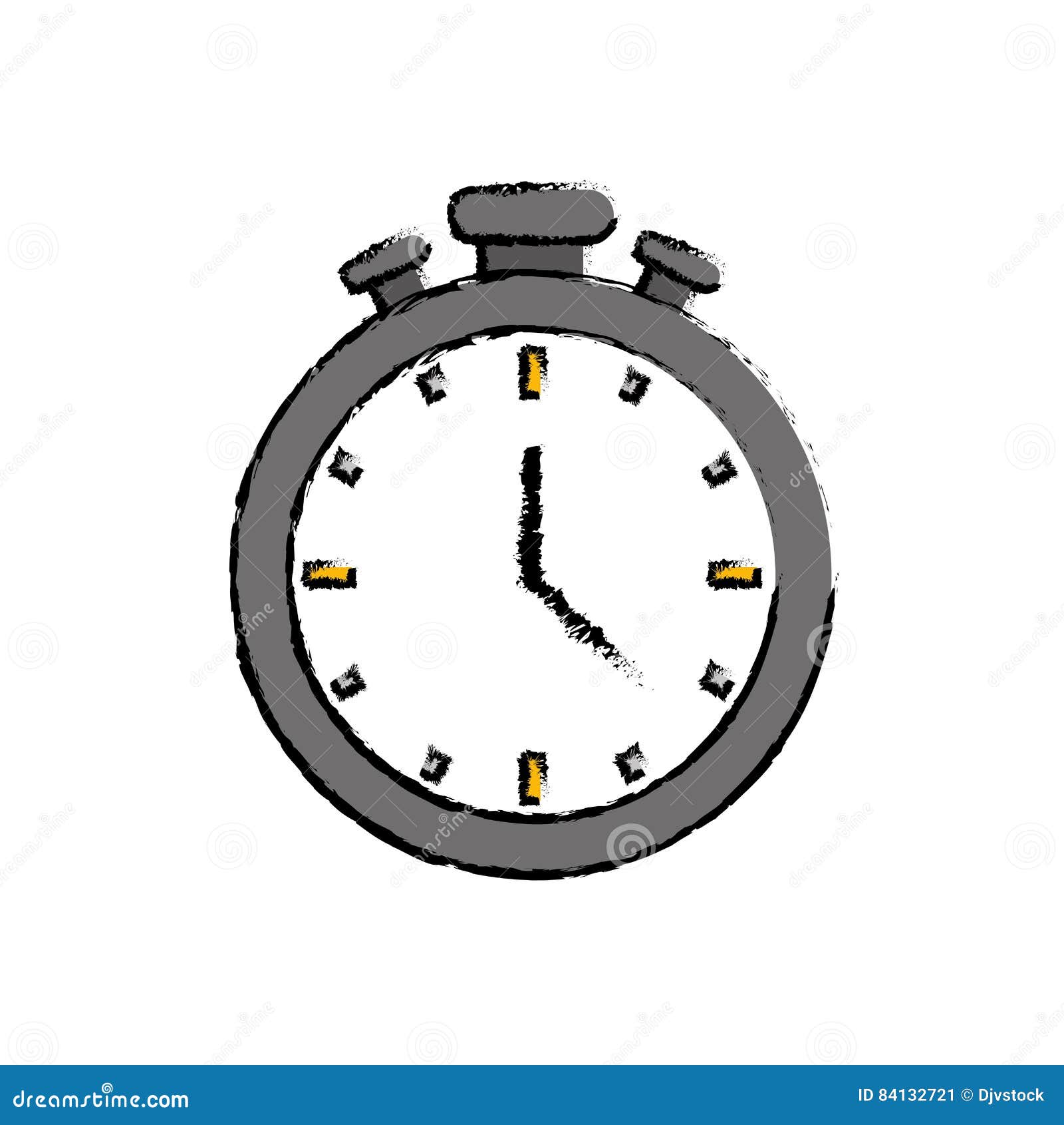 Sport timer chronometer stock illustration. Illustration of conceptual 84132721