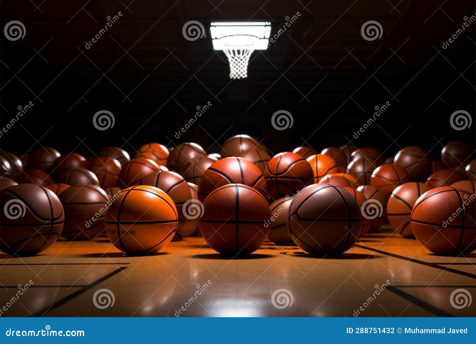 Sporting Allure, Illustration Captures Basketballs Captivating Essence