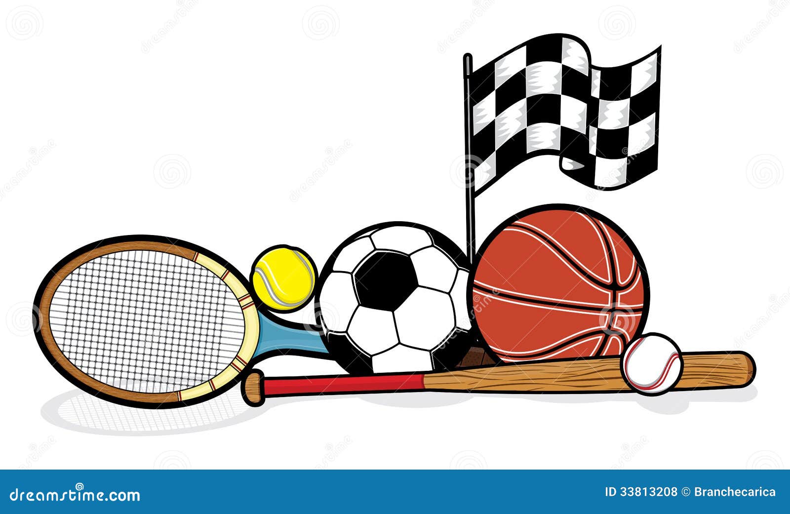 Sporting equipment stock vector. Illustration of black 33813208