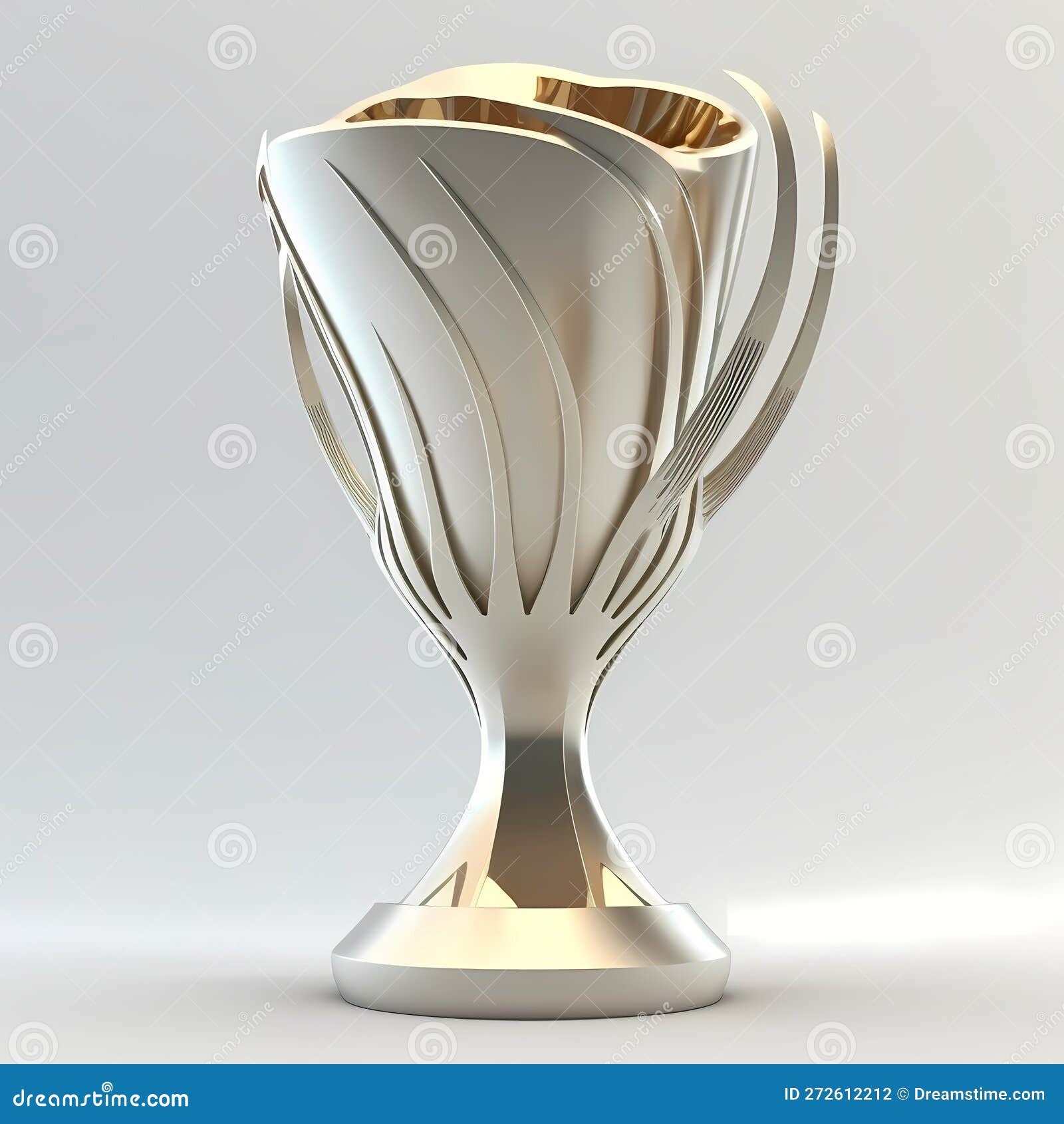 Sports Cup Trophy. Generative AI Stock Illustration Illustration of