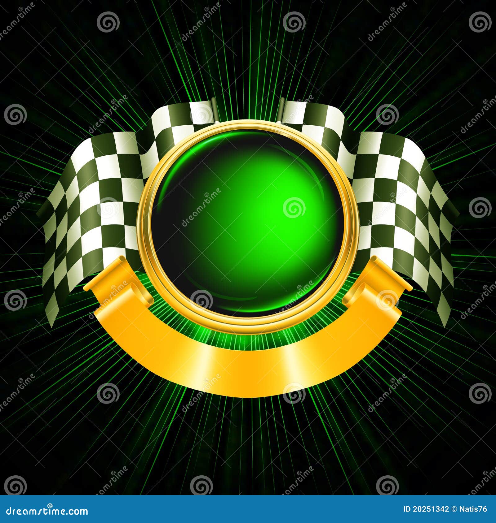 Sports Emblem stock vector. Illustration of competition 20251342