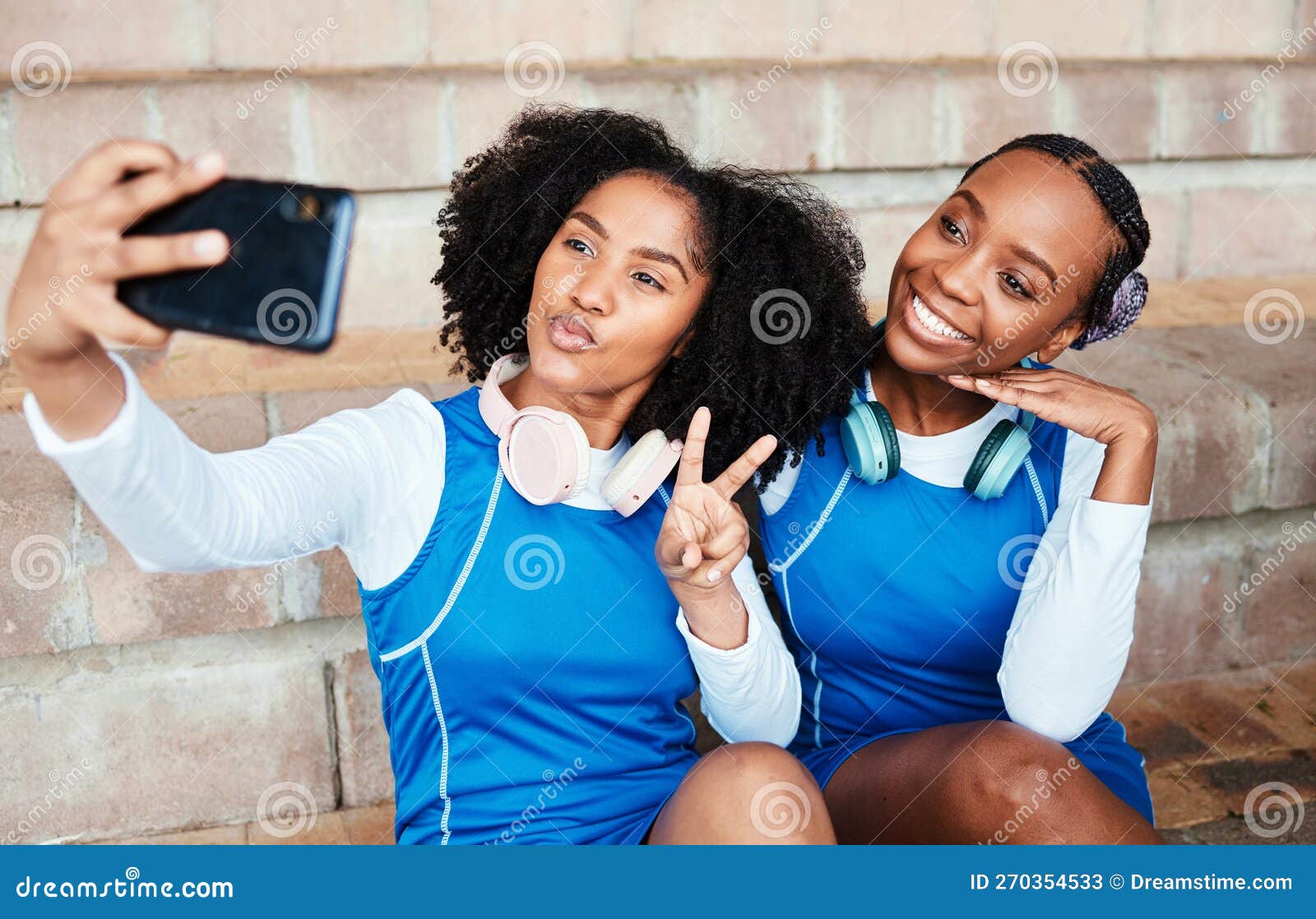Selfie Pose. Small Girls Making Selfie on Phone. Having Fun. Sisterhood and  Friendship. Happy Knowledge Day Stock Photo - Image of little, happiness:  154506668