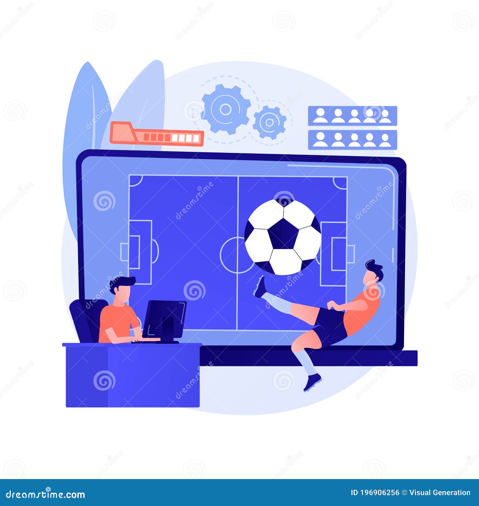 Sports Games Abstract Concept Vector Illustration. Stock Vector -  Illustration of football, betting: 196906256