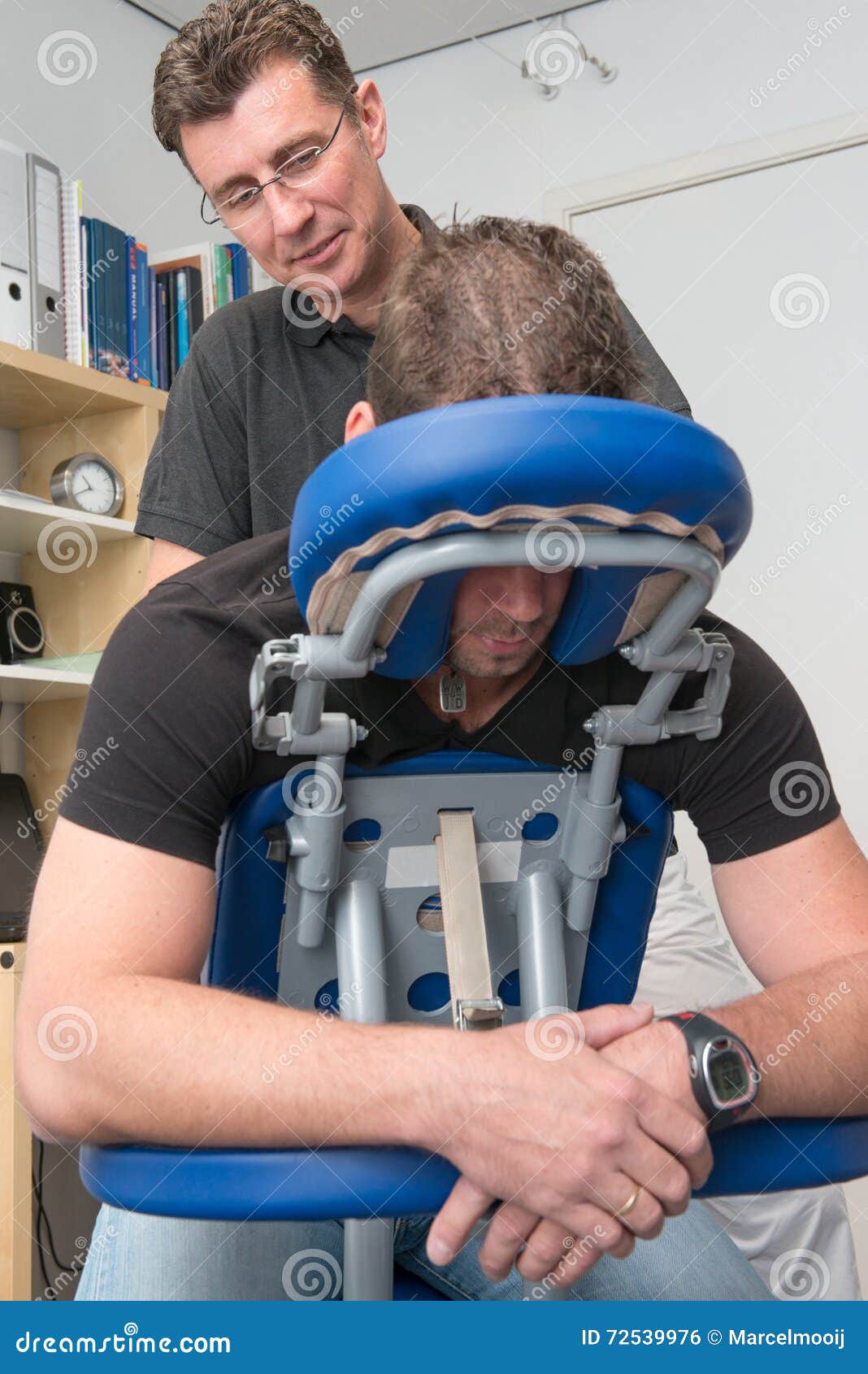 Sports Massage Therapist at Work Stock Photo Image of medical, people