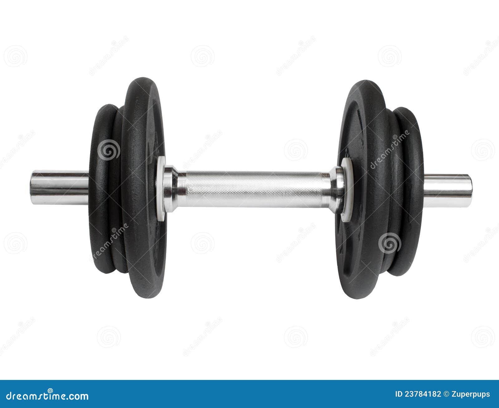Sports metal dumbbell stock photo. Image of background 23784182