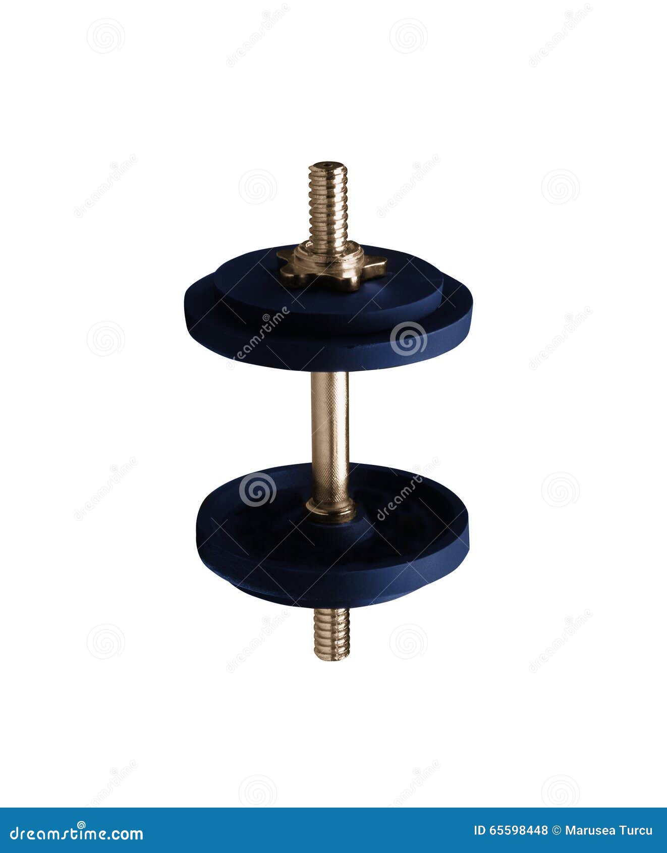 Sports metal dumbbell stock photo. Image of build, diet 65598448