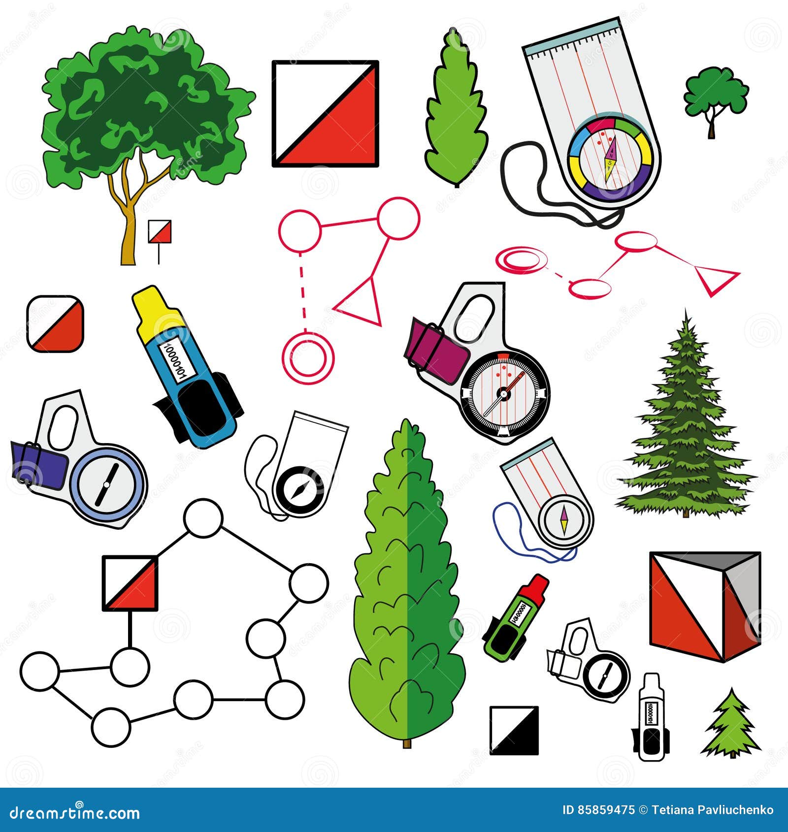 Image result for orienteering clipart