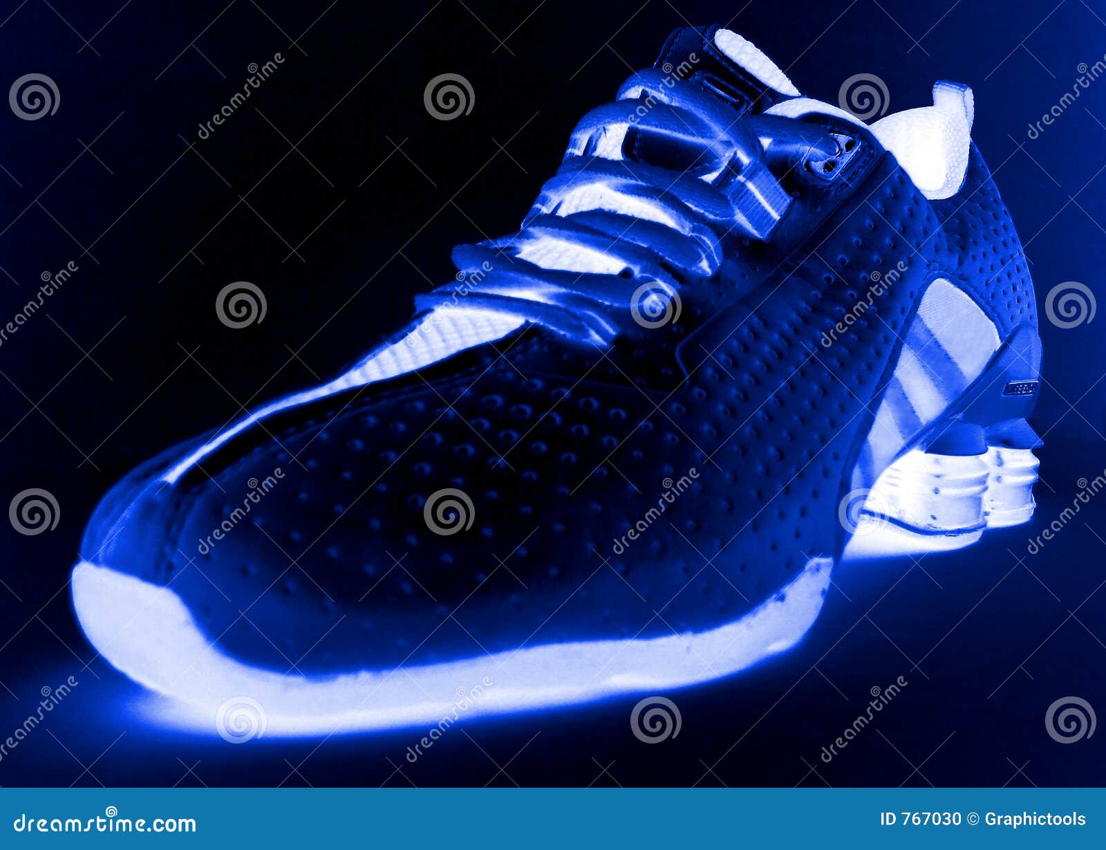 Sports Shoes Colours Blue Stock Illustration Illustration of isolated, detailed 767030