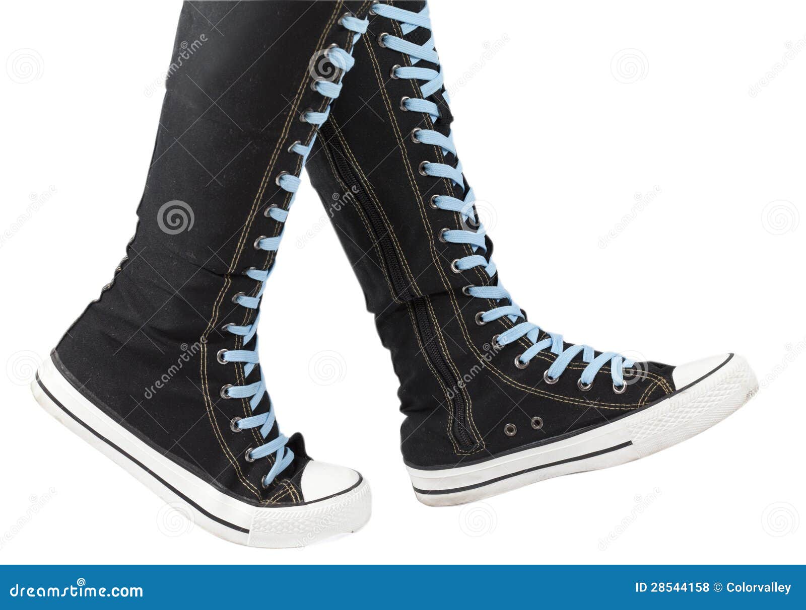 Converse All Star Chuck Taylor Knee High Buckle Sneakers Women's Size 7.5  Men5.5 | eBay