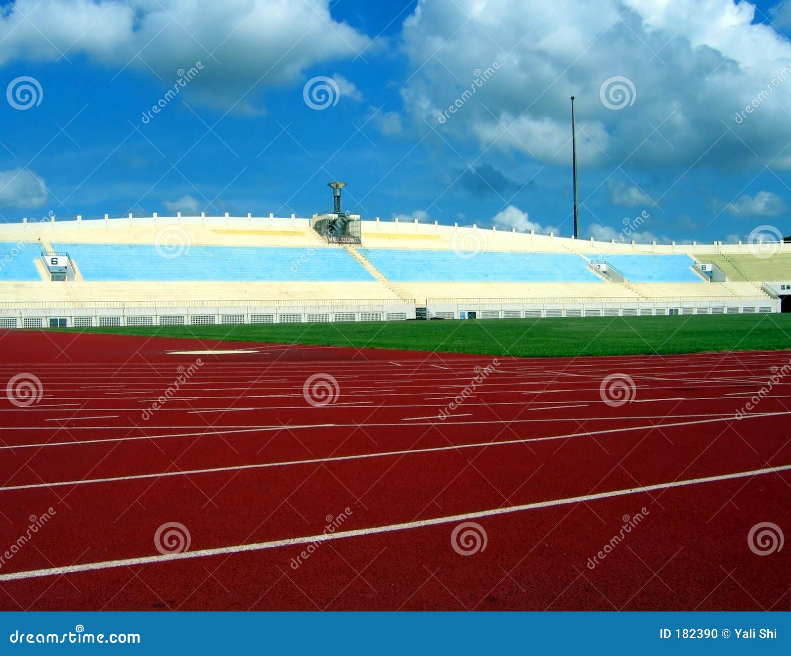 Sports Stadium stock photo. Image of match, entrance, running 182390