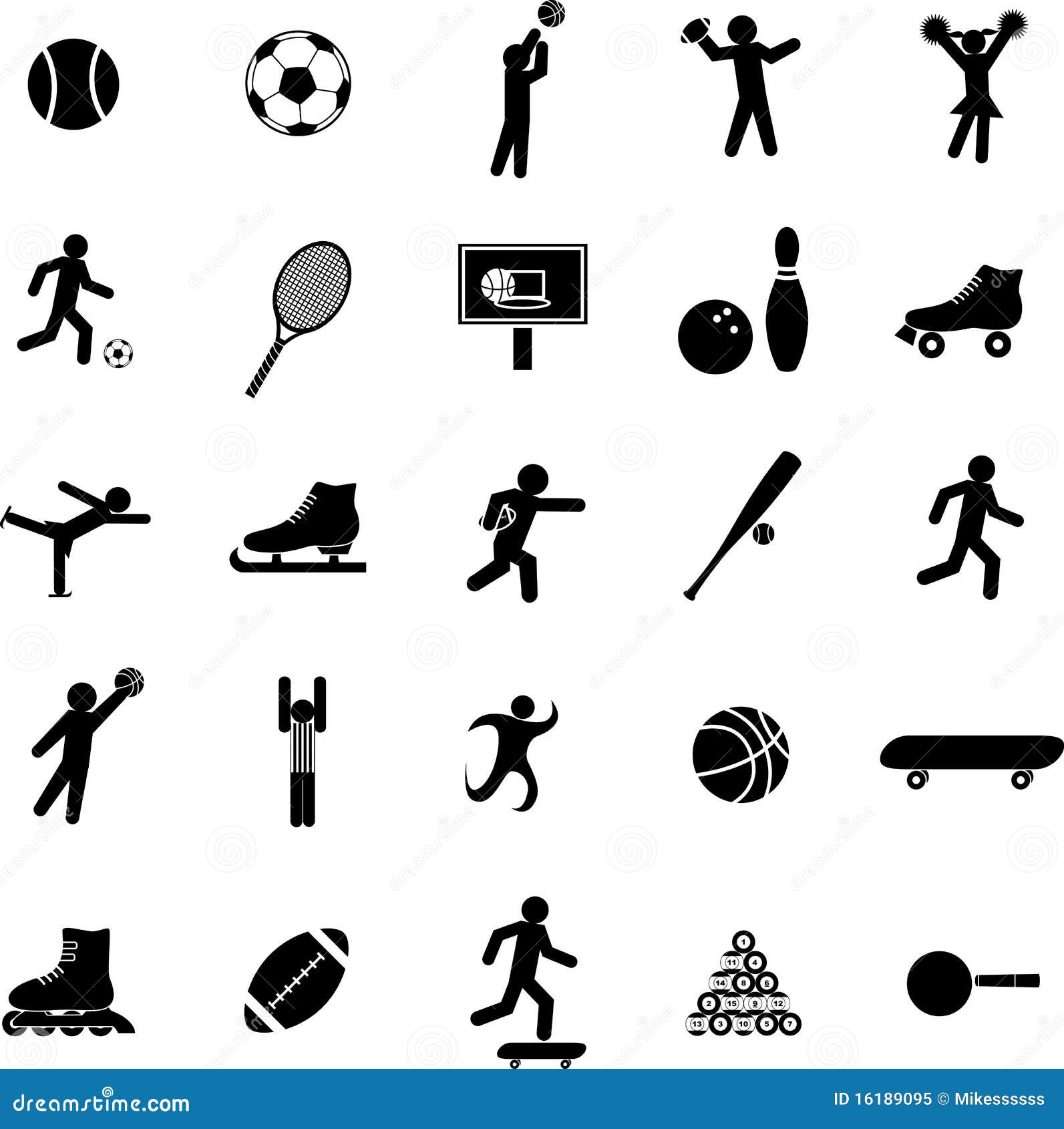 Athletic Icons & Symbols