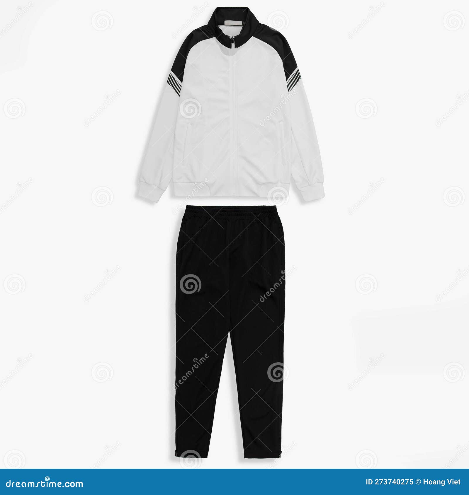 Sportswear Isolated on White Background Stock Image - Image of clothes ...