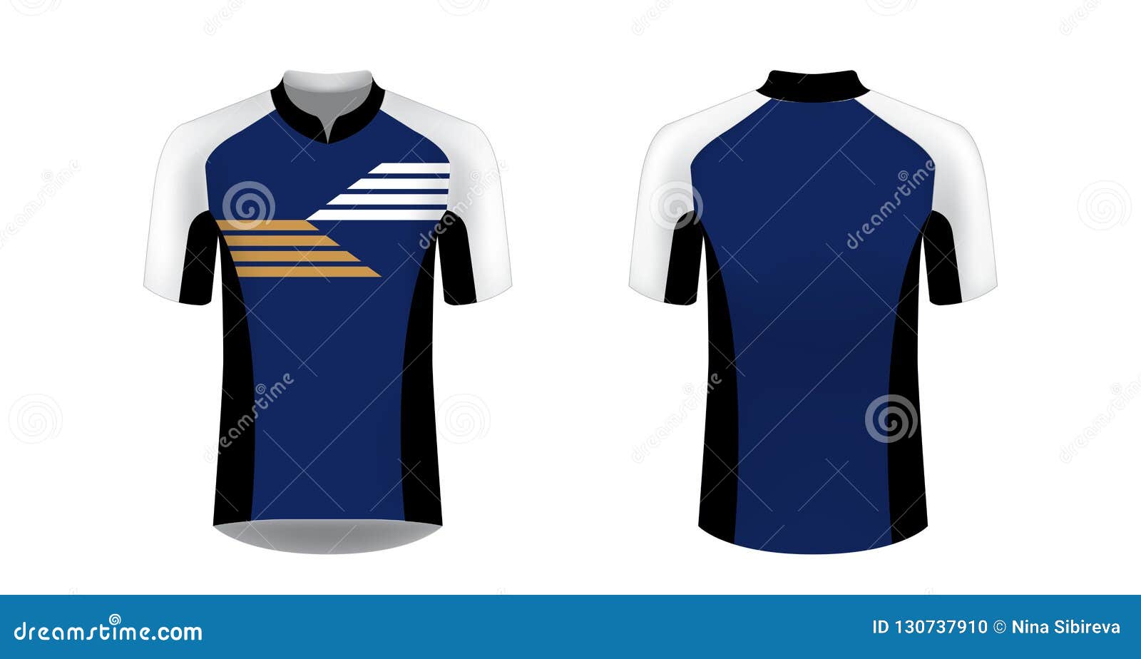 Download Sportswear mockup design stock vector. Illustration of ...