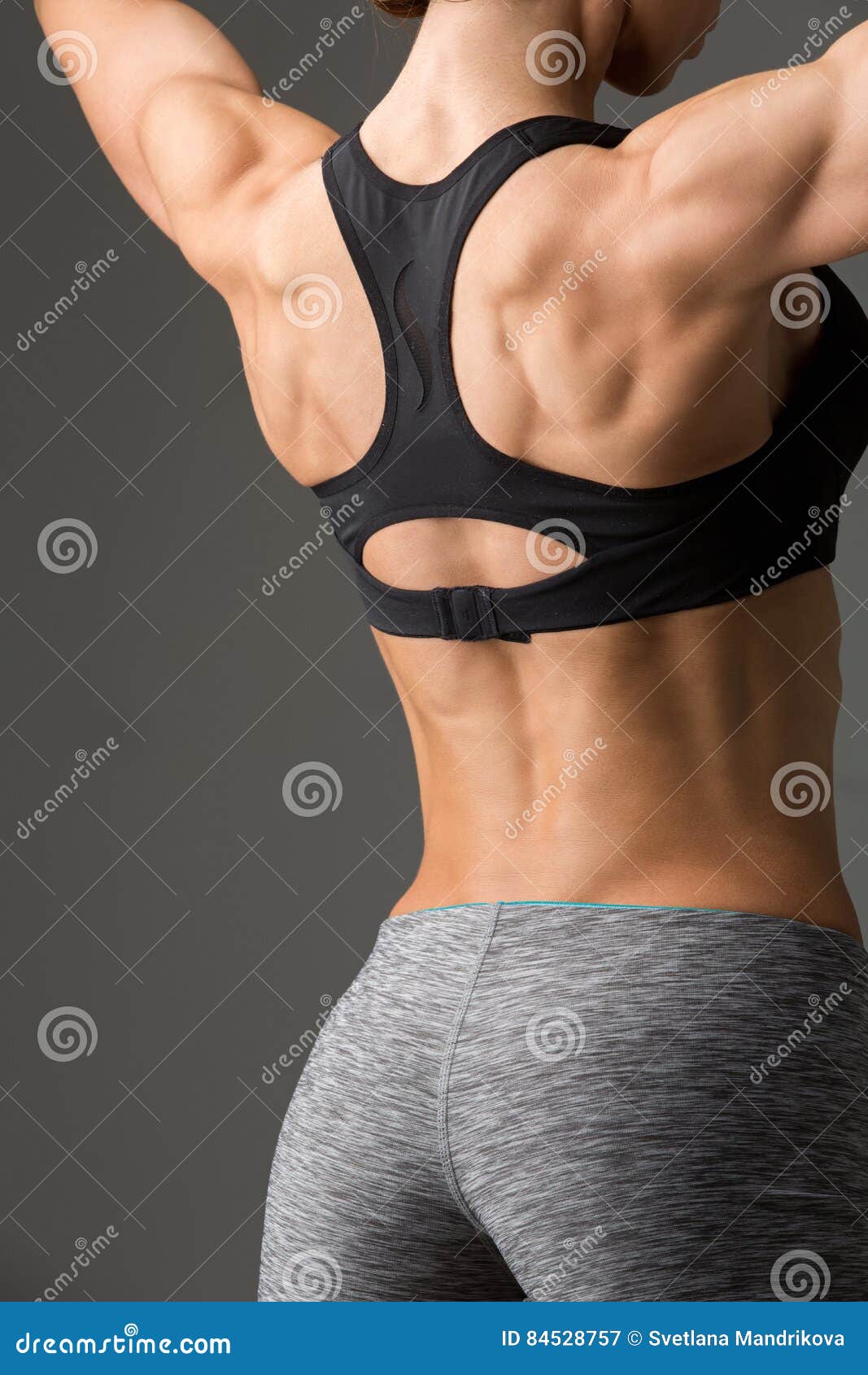 Woman Back Muscles