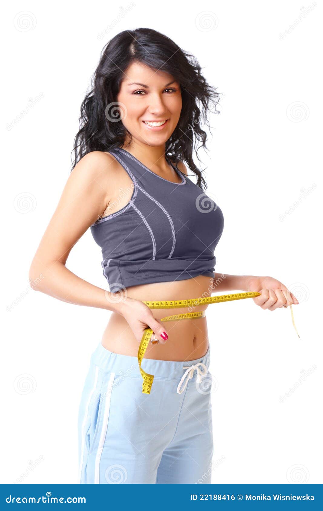 Sporty slim girl stock photo. Image of shape, human, exercise 22188416