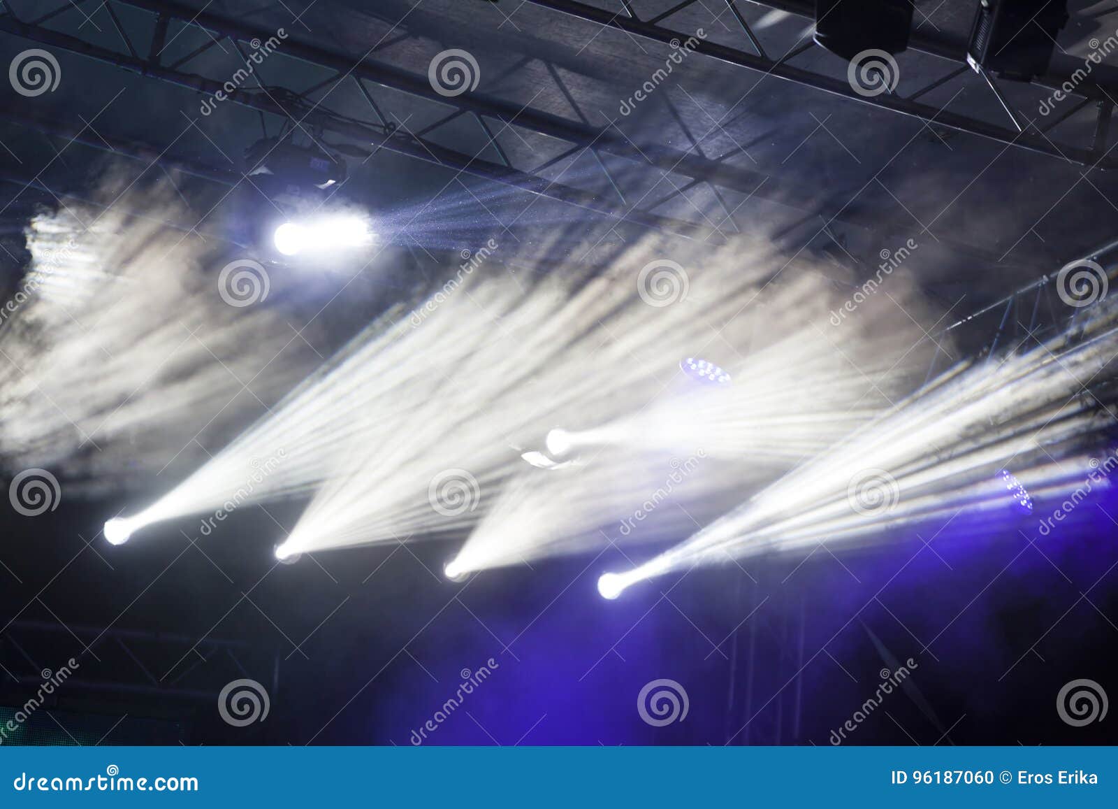 Spot Stage Lights at Concert Stock Photo Image of media, great 96187060