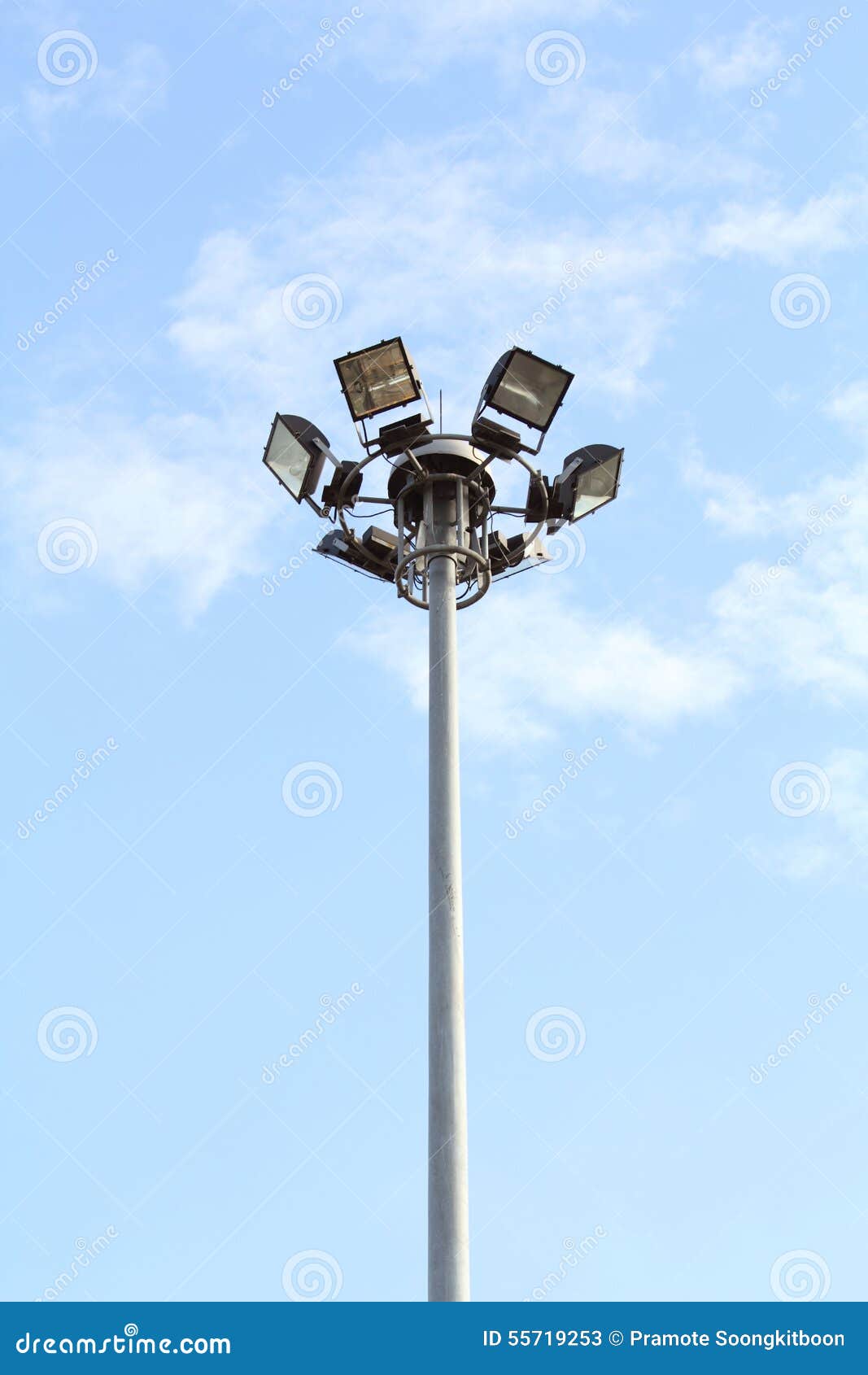 Spotlight in the park stock image. Image of professional 55719253