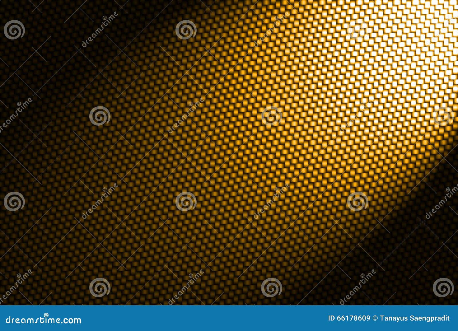 Spotlight on Yellow Carbon Fiber Stock Illustration Illustration of