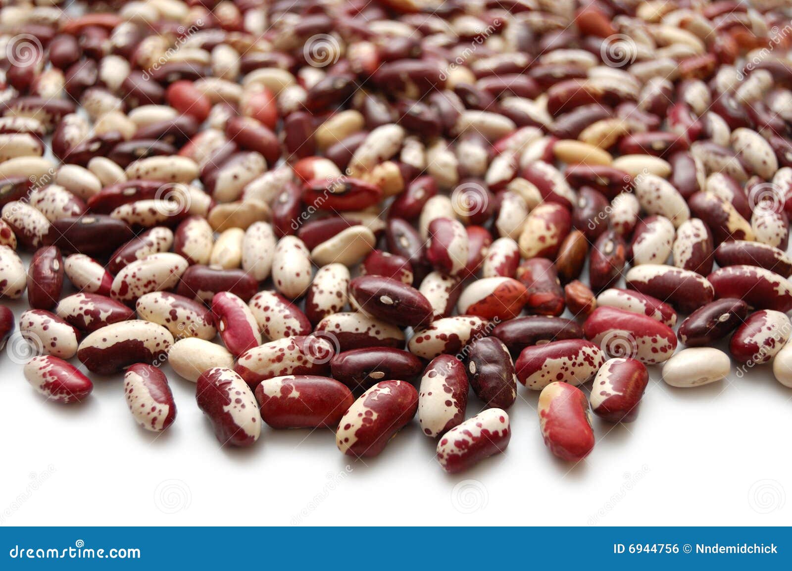 Spotted kidney beans stock photo. Image of edible, brown 6944756