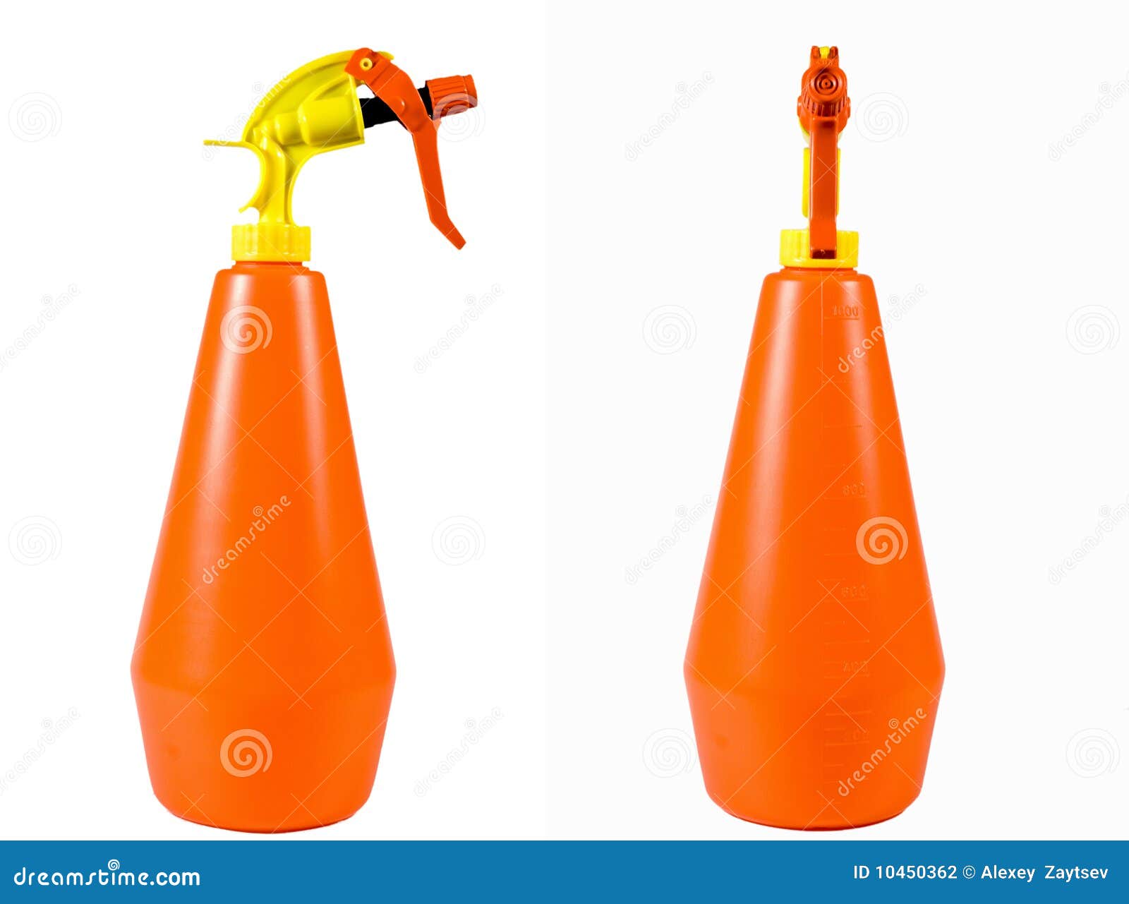 Spray Bottle stock photo. Image of sprayer, orange, cleaning 10450362