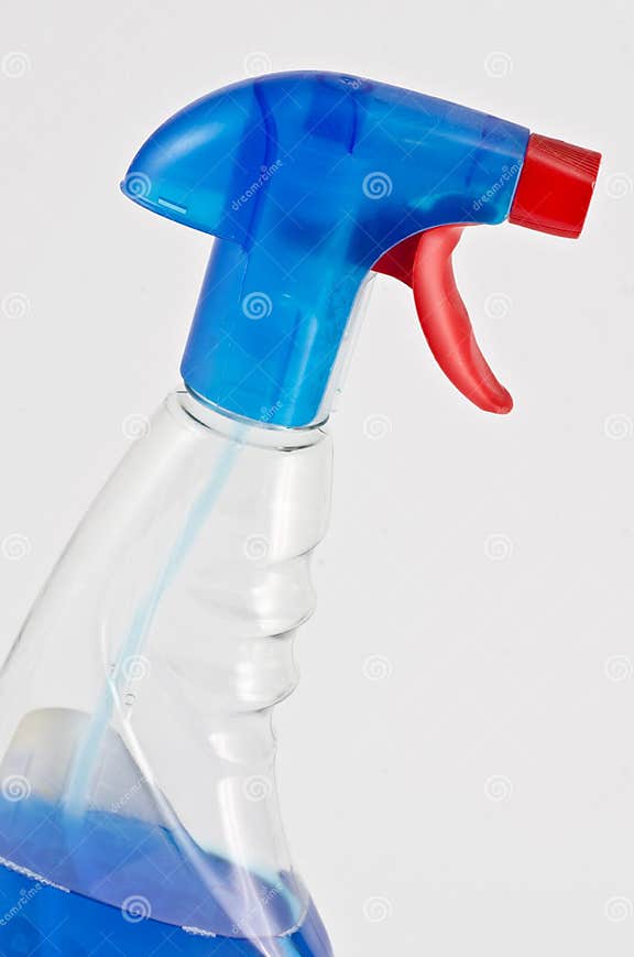 Spray bottle for cleaning stock image. Image of housework 21969567