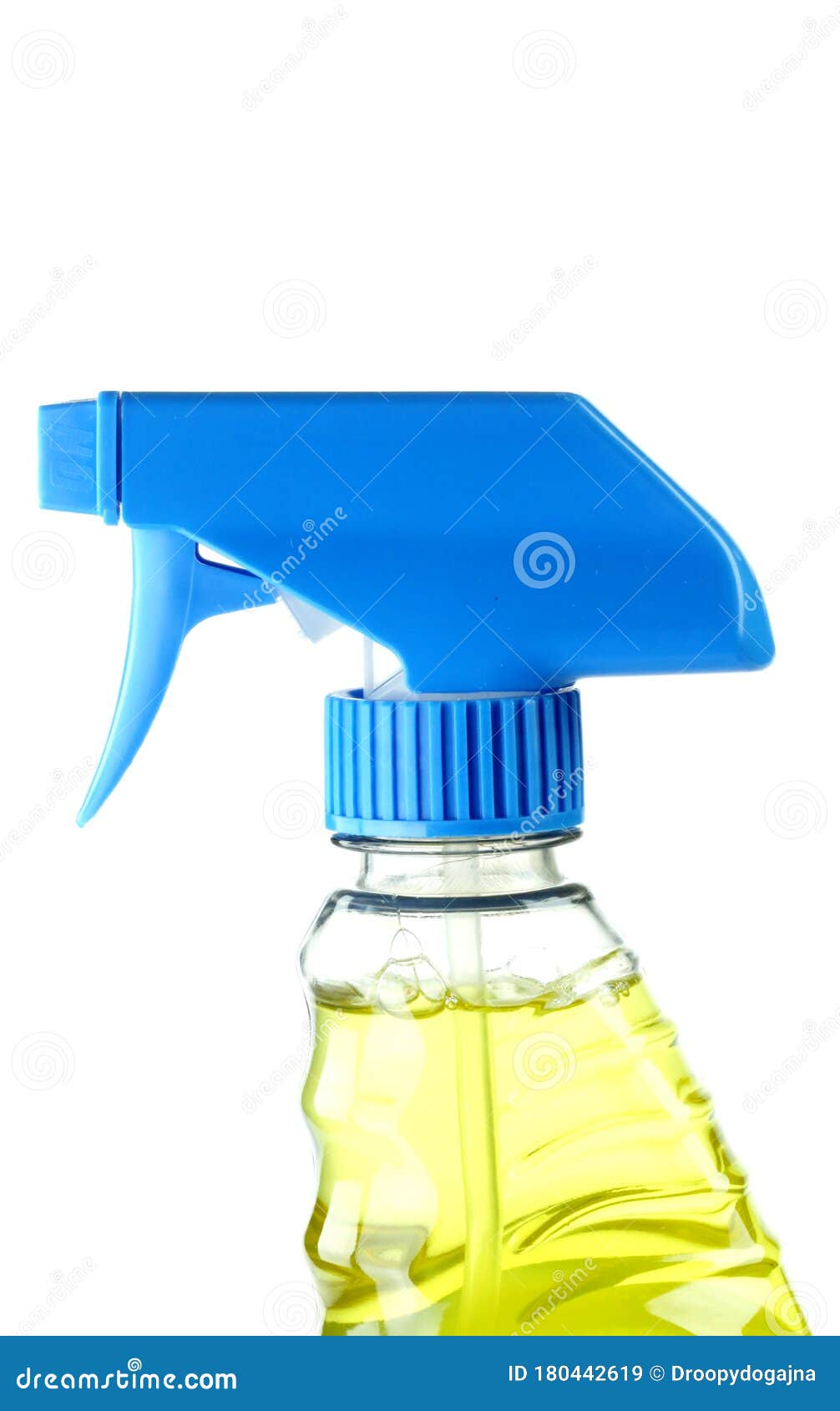 Spray Bottle of Kitchen and Bathroom Cleaner Stock Image Image of