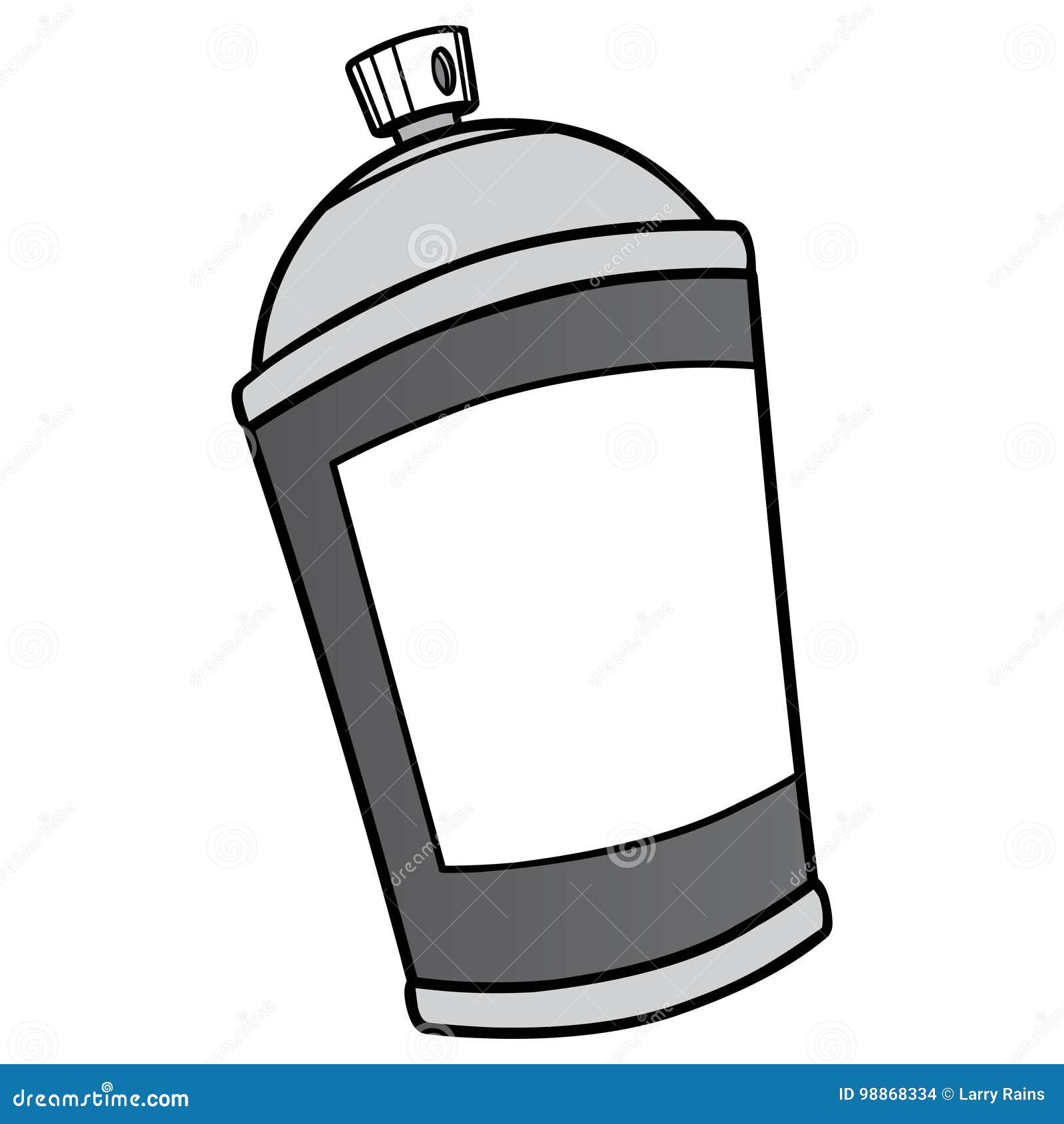 Spray Can Illustration stock vector. Illustration of ghetto 98868334