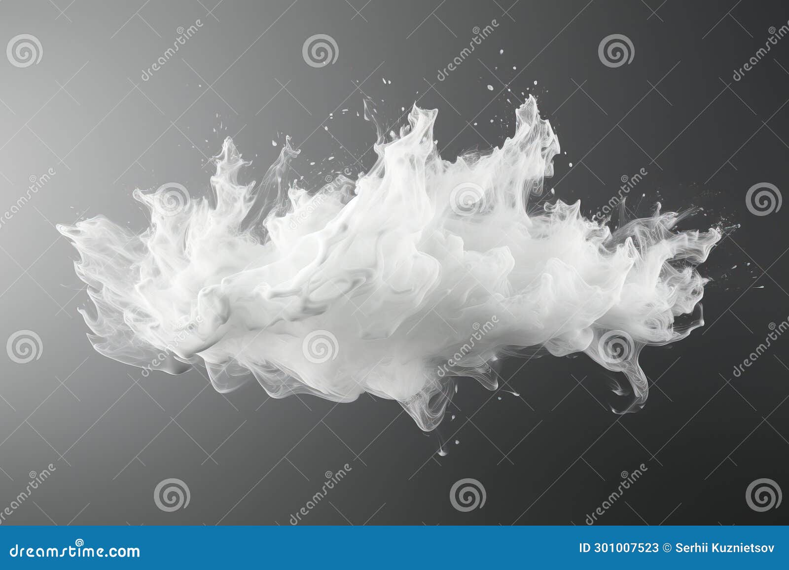 Spray Can Mockup with Paint. Header for Text on a White Background. AI